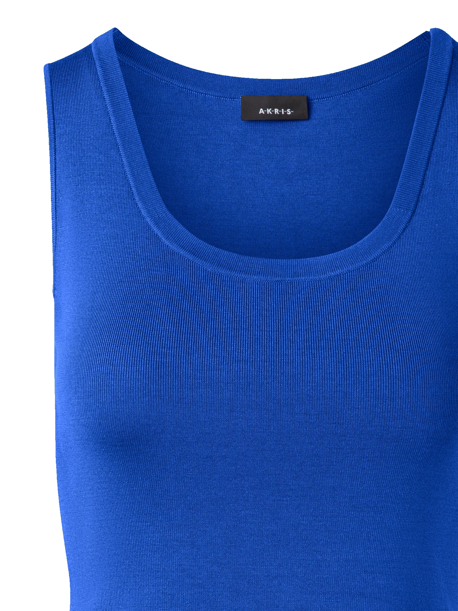 Fitted Stretch Silk Knit Tank Top sold by Akris product image thumbnail 2