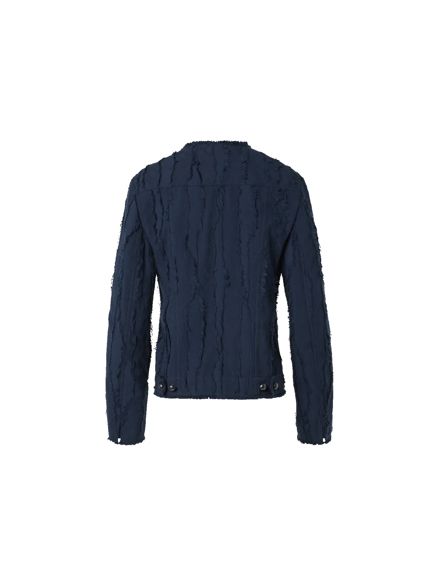 Fringed Wave Jacquard Cotton Jacket sold by Akris product image thumbnail 5