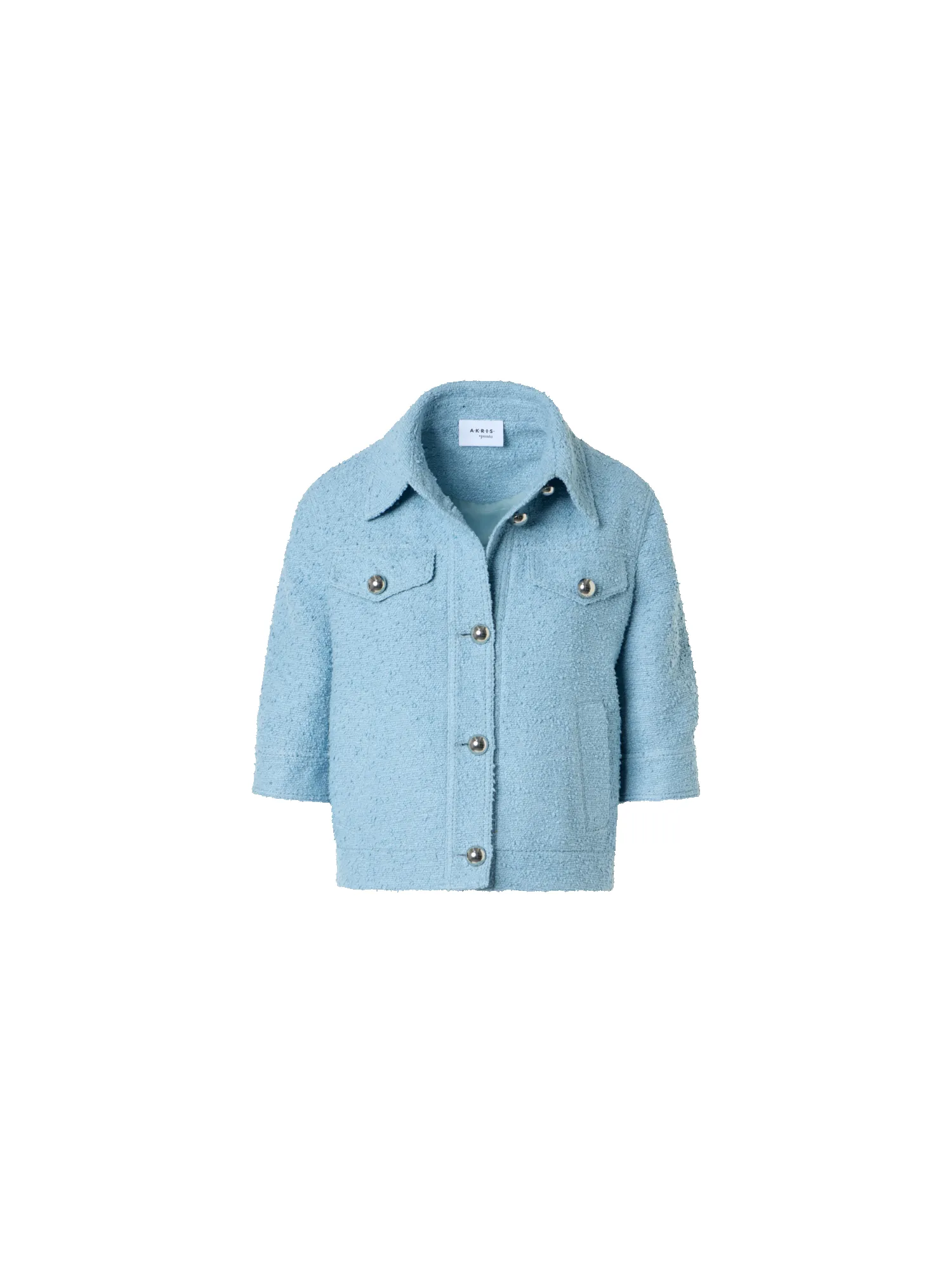 Short Bouclé Cotton Summer Jacket sold by Akris