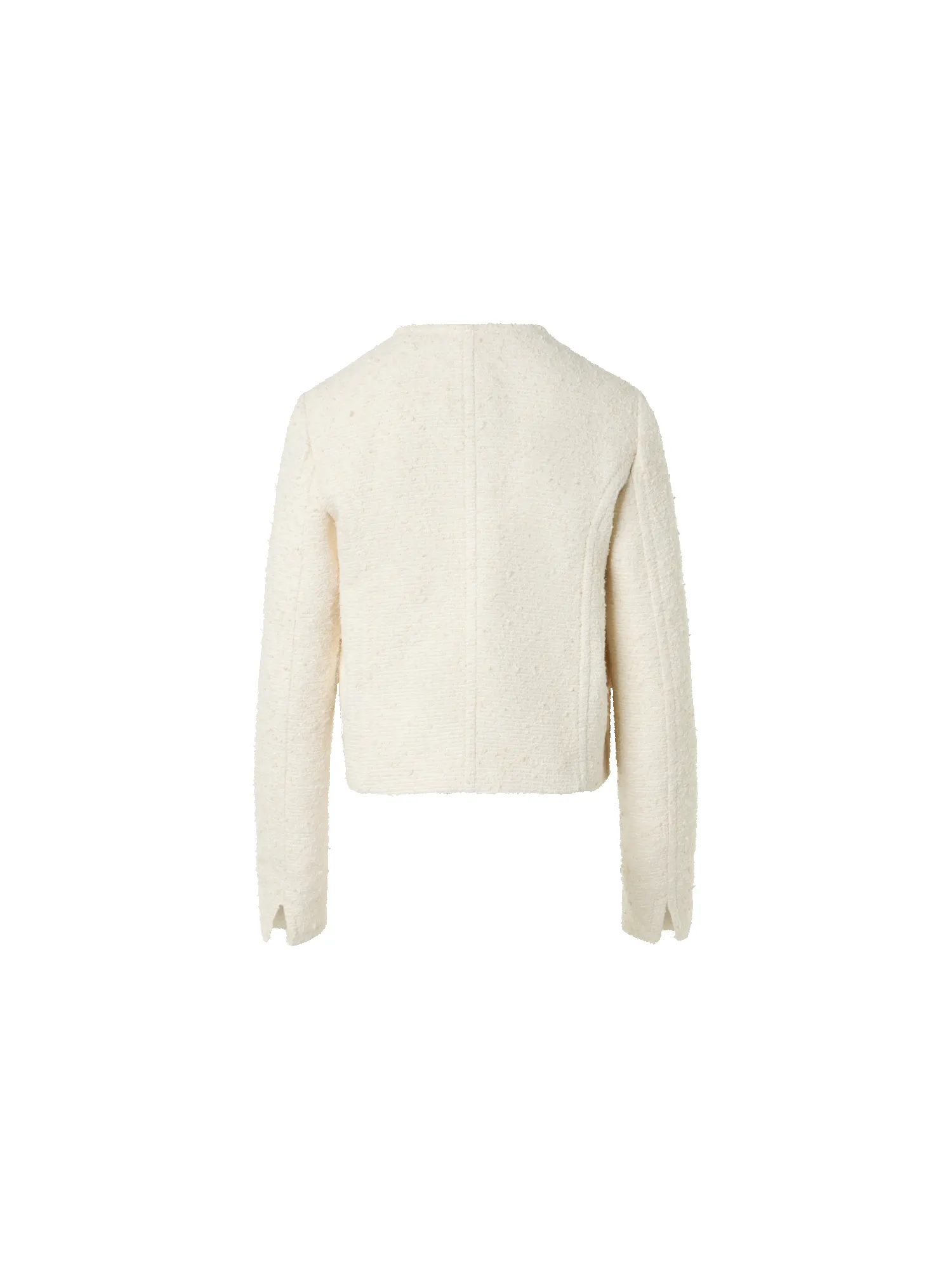 Boxy Bouclé Cotton Summer Jacket sold by Akris product image thumbnail 4