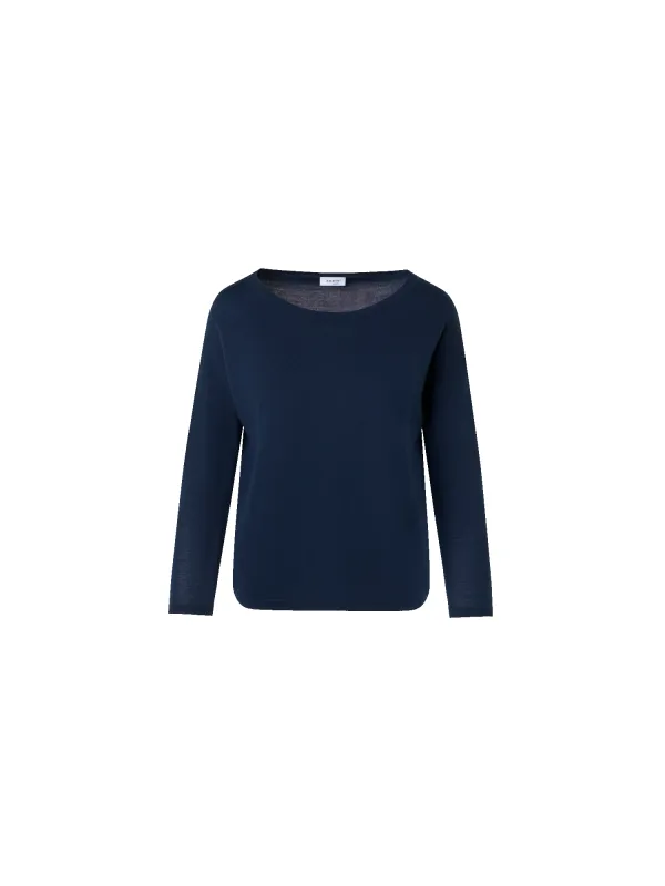 Fine Merino Wool Signature Knit Sweater sold by Akris
