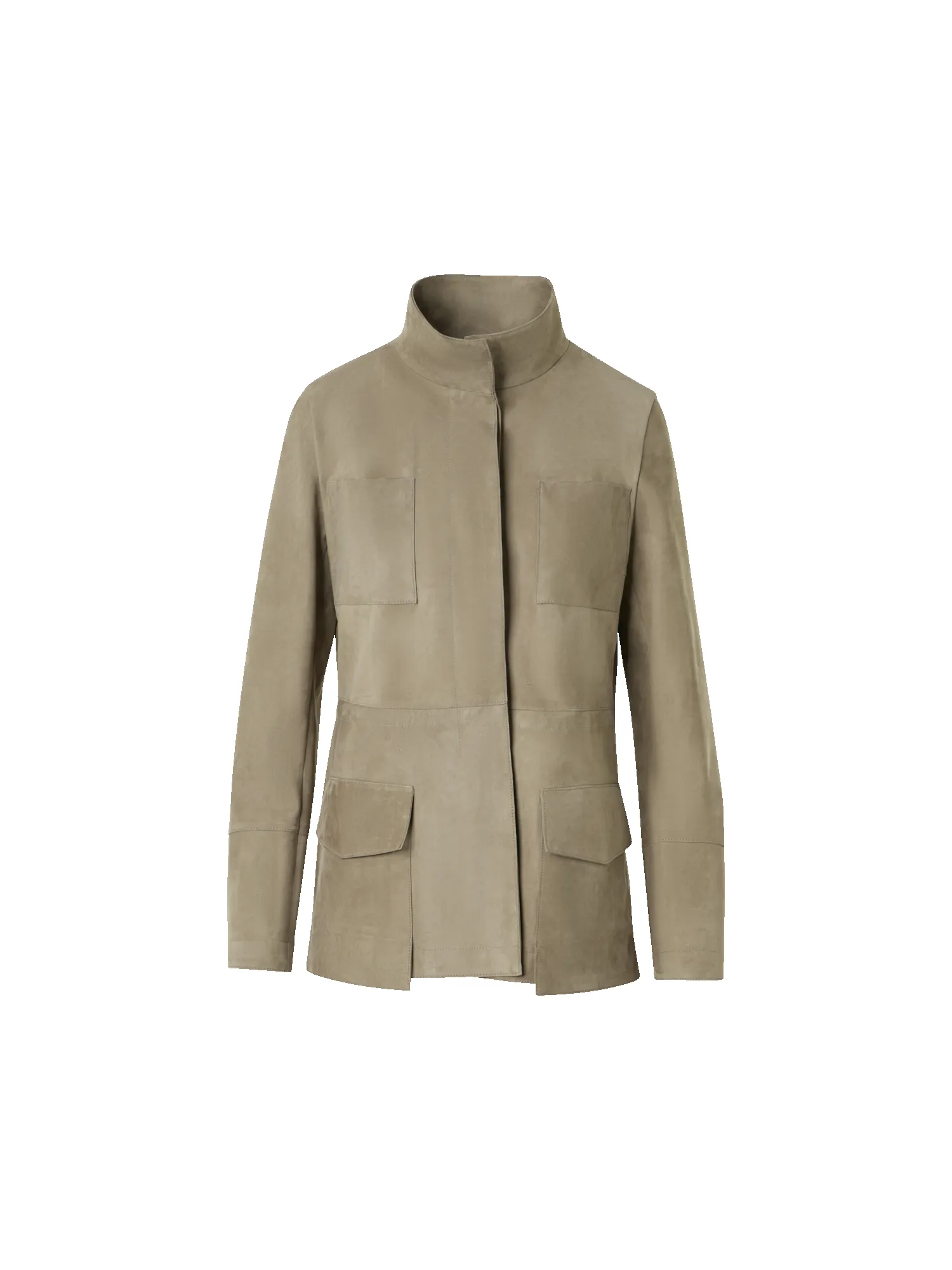 Chianti Safari Jacket in Suede sold by Akris