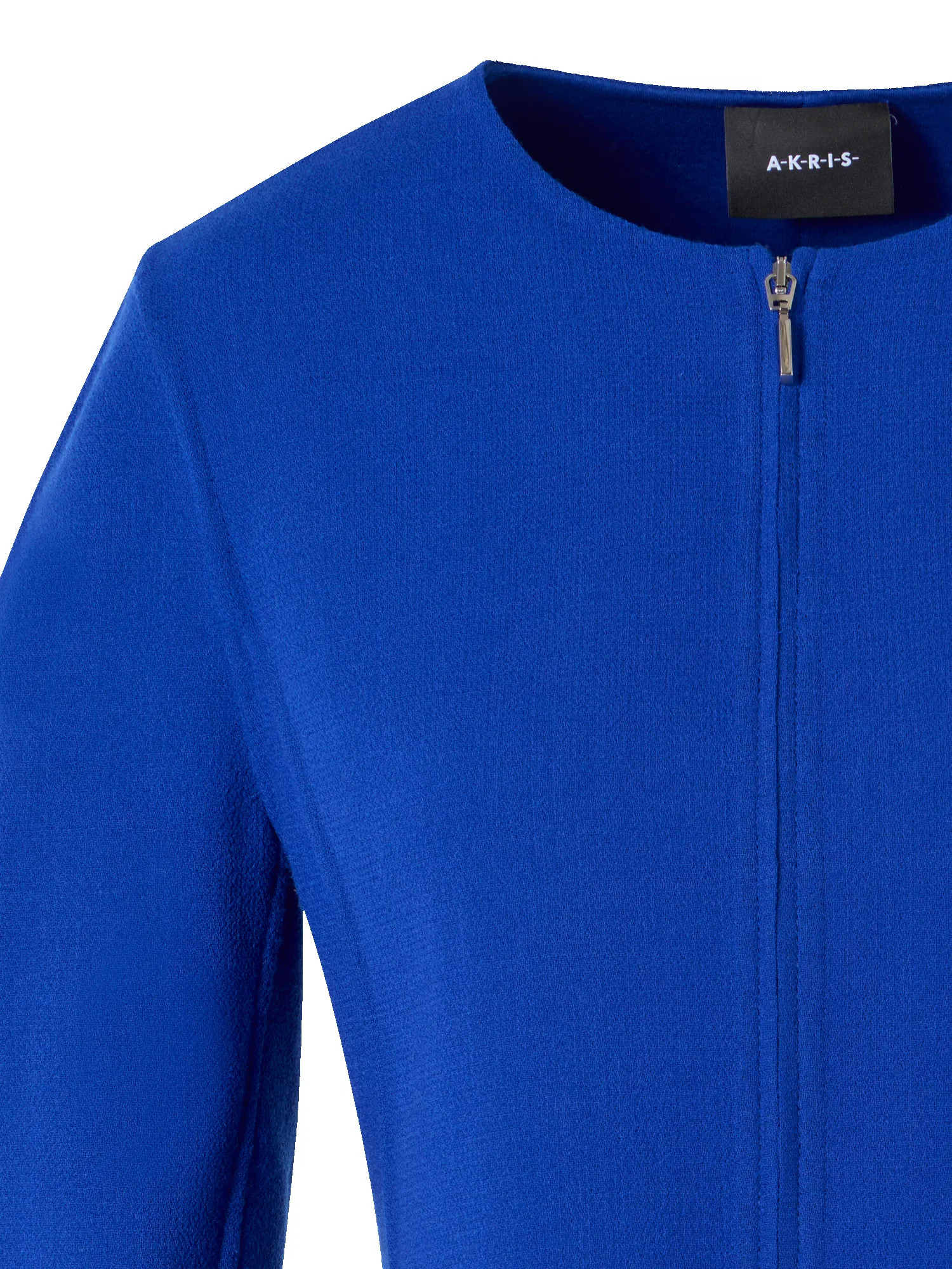Harriet Short Fitted Jacket in Wool Double-Face sold by Akris product image thumbnail 2