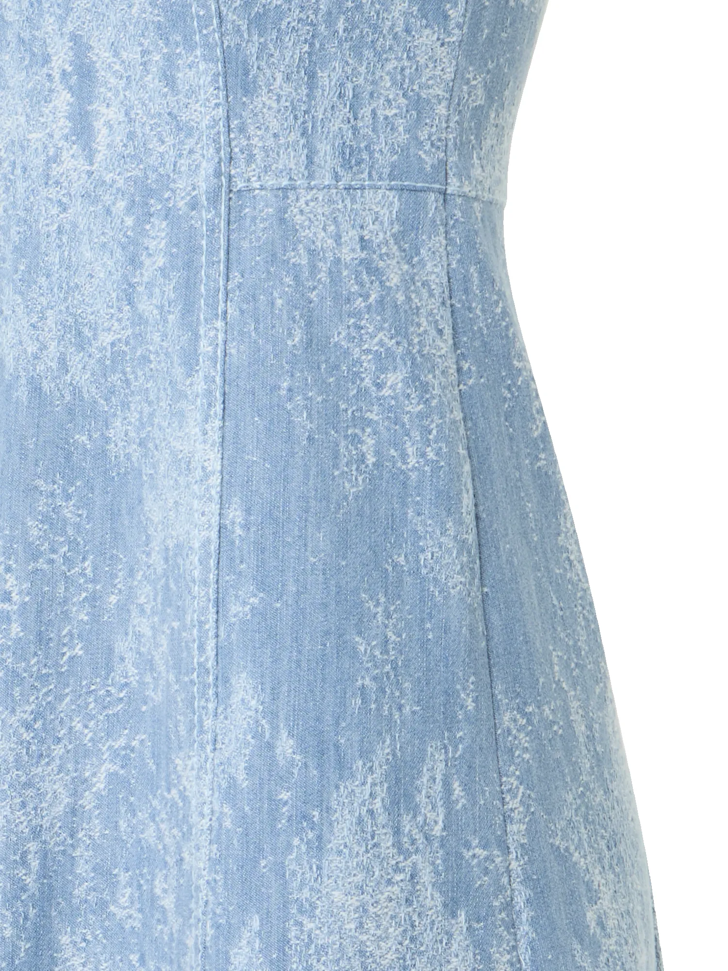 Fit-and-Flare Jacquard Denim Midi Dress sold by Akris product image thumbnail 4