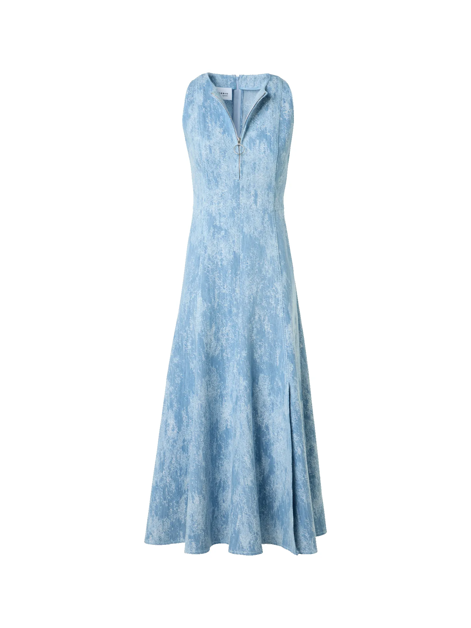 Fit-and-Flare Jacquard Denim Midi Dress sold by Akris