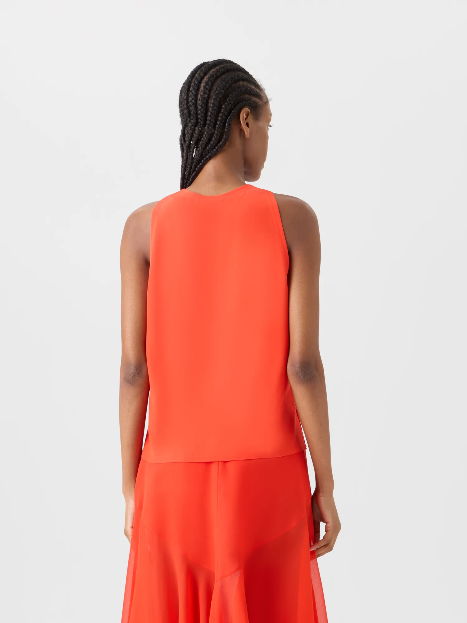 Silk Georgette Tank Top sold by Akris product image thumbnail 5
