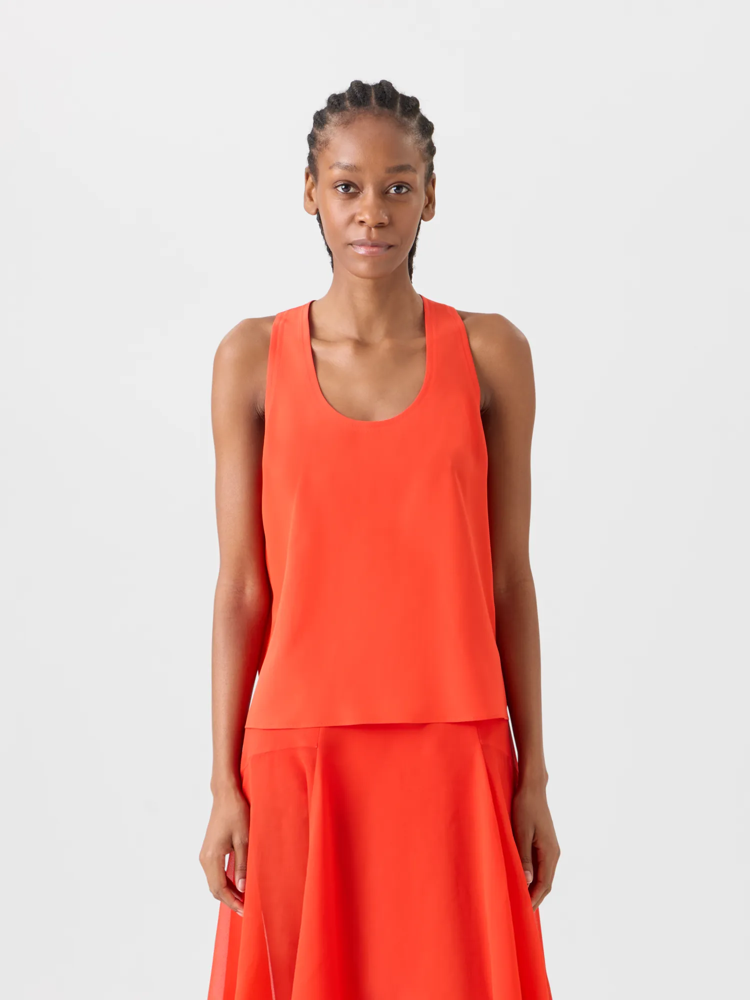 Silk Georgette Tank Top sold by Akris product image thumbnail 2