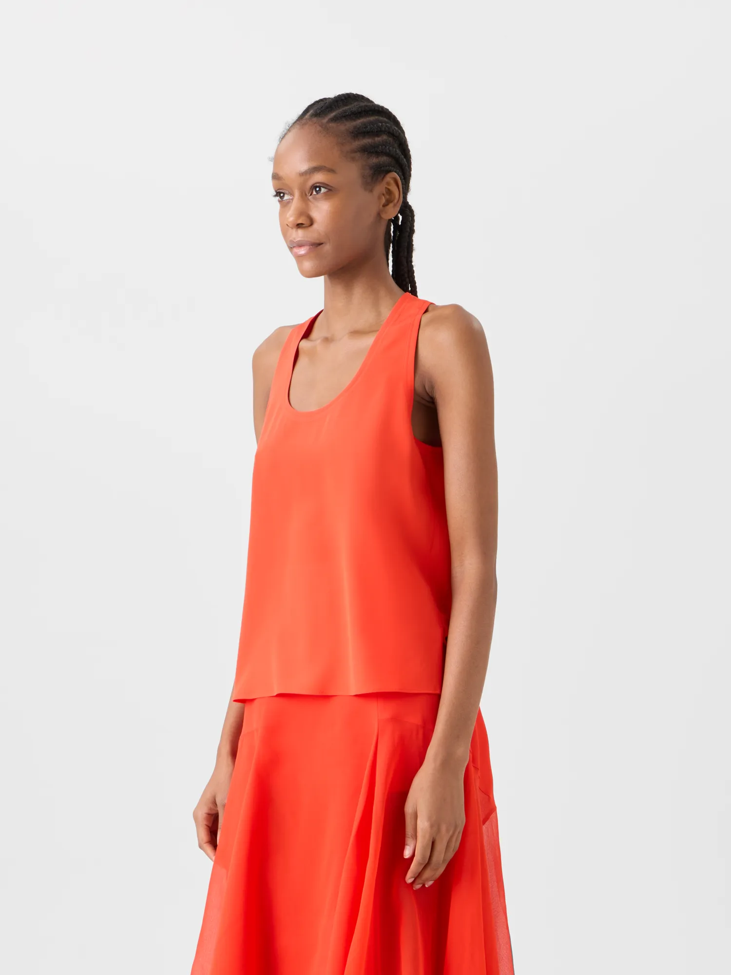 Silk Georgette Tank Top sold by Akris product image thumbnail 4