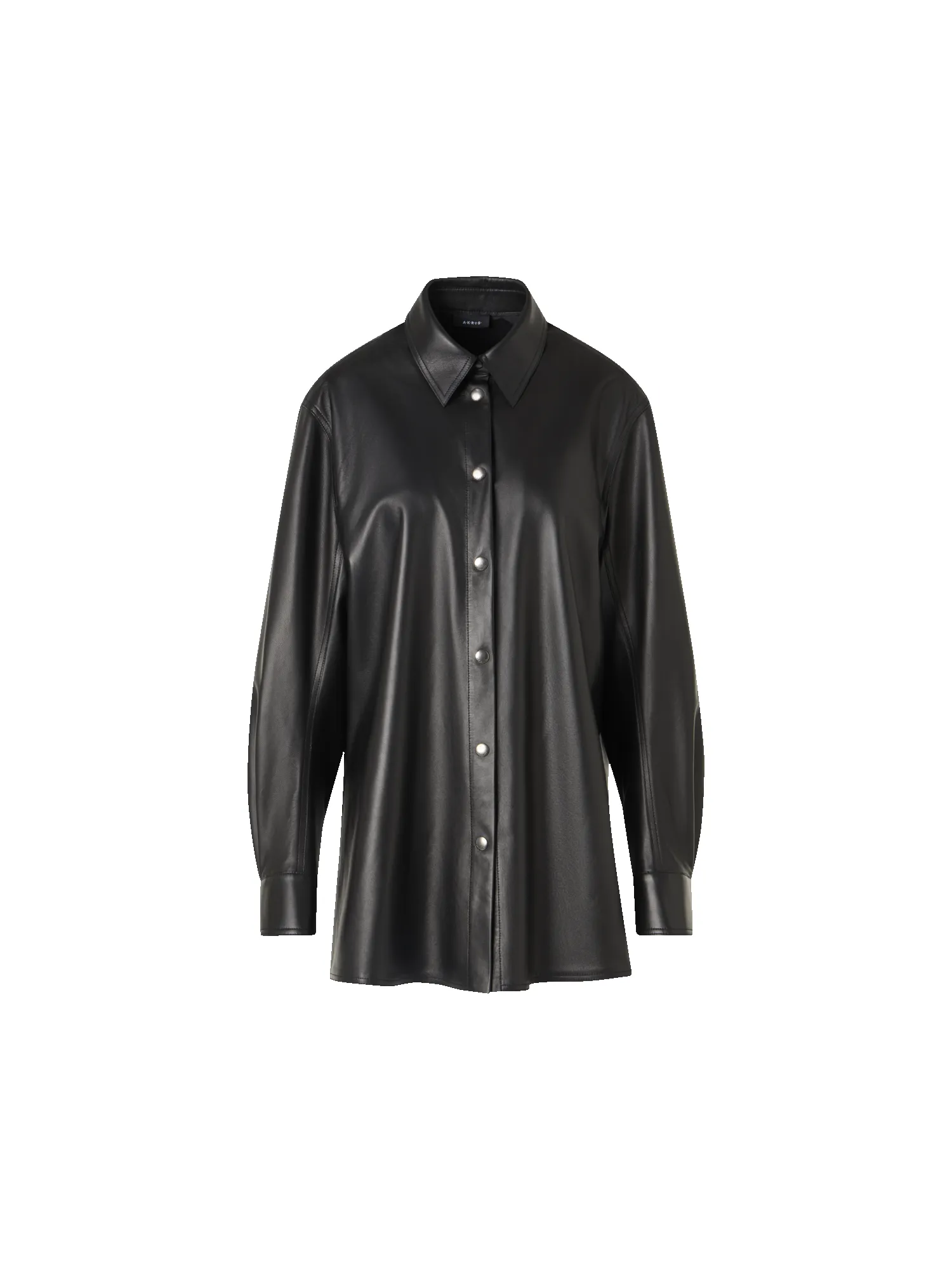 Oversize Nappa Leather Shirt sold by Akris
