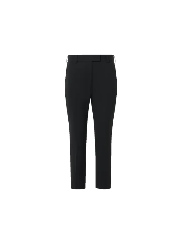 Flavi Slim Capri Pants in Wool Double-Face made by Akris