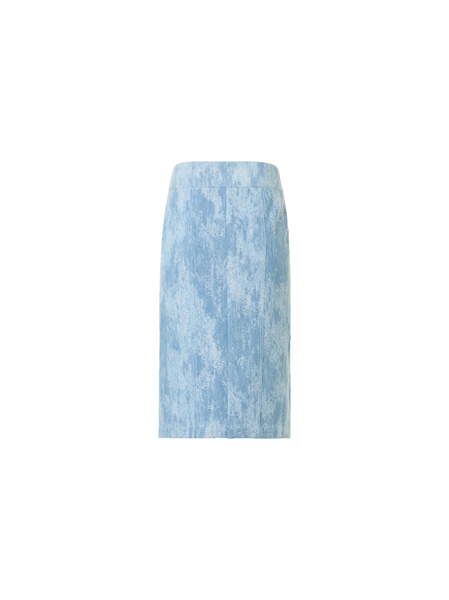 Jacquard Denim Pencil Skirt sold by Akris product image thumbnail 4