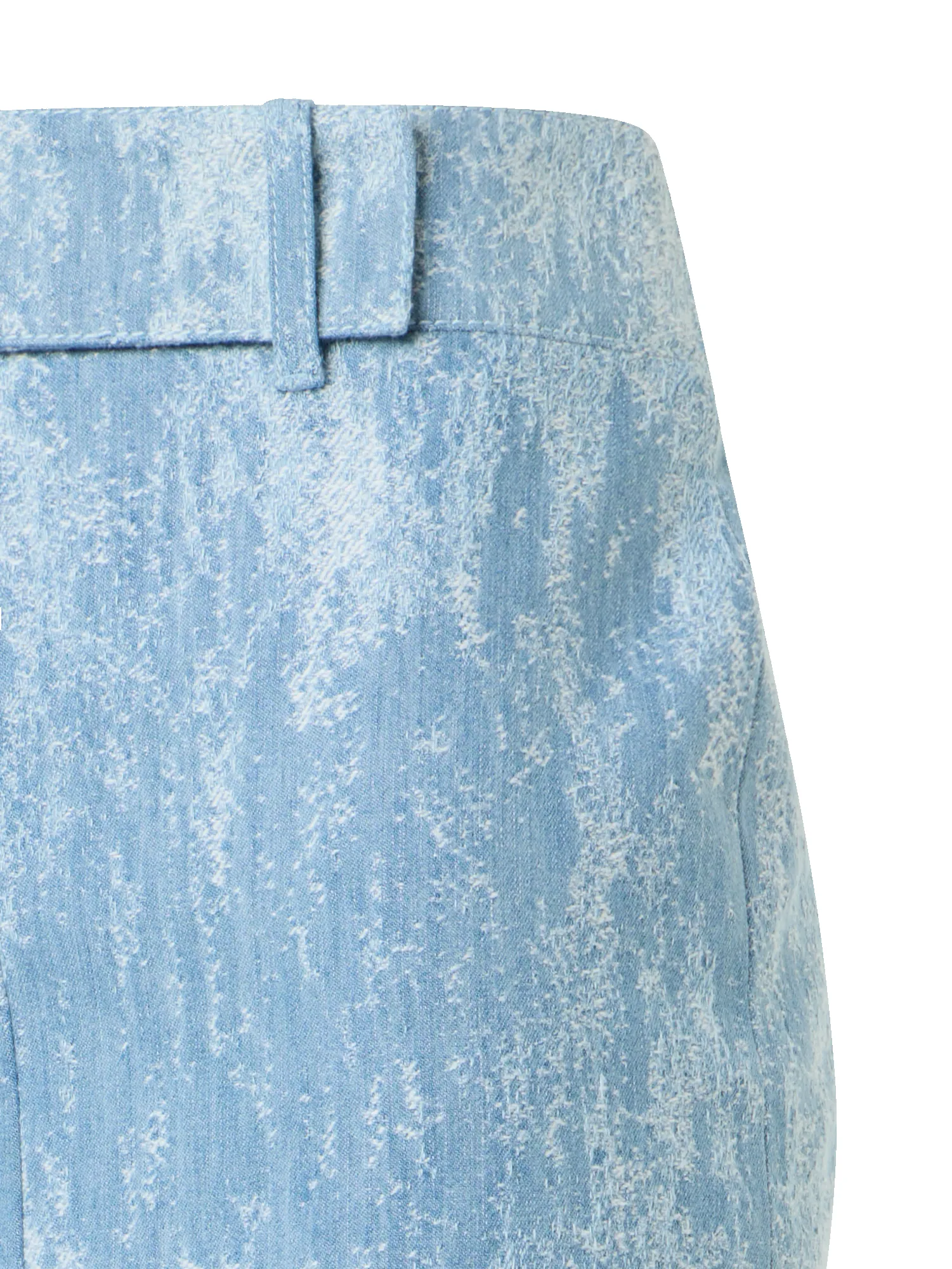 Jacquard Denim Pencil Skirt sold by Akris product image thumbnail 3