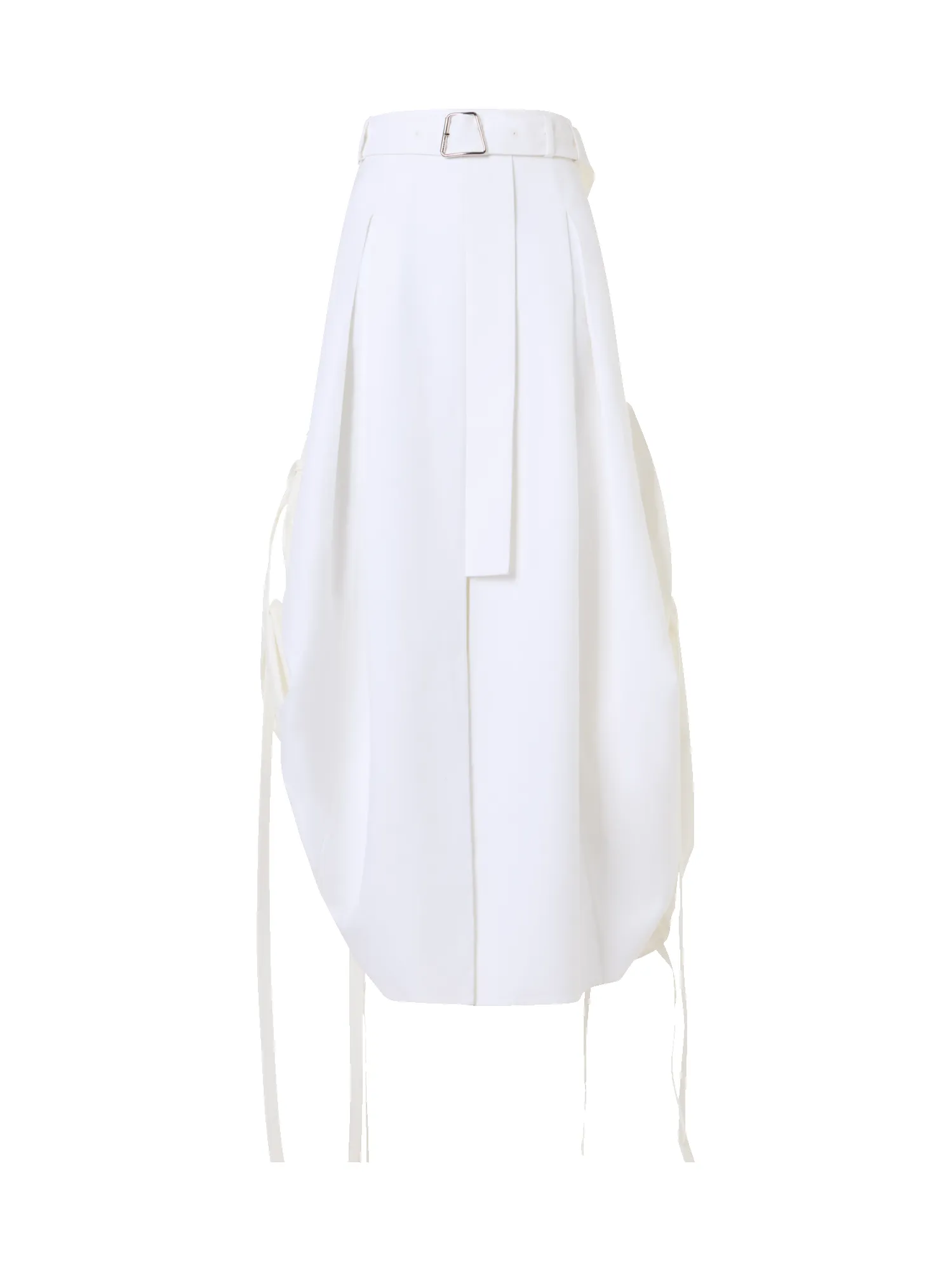 Cotton Midi Skirt with Drawstrings sold by Akris