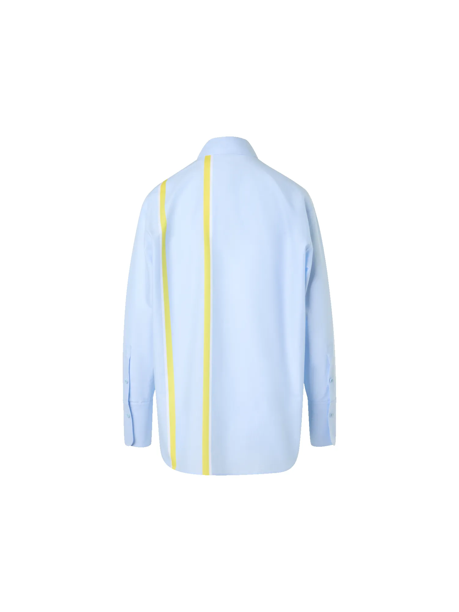 Striped Cotton Chambré Shirt Blouse sold by Akris product image thumbnail 5
