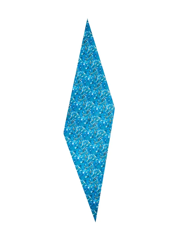 Chefchaouen print scarf made by Akris