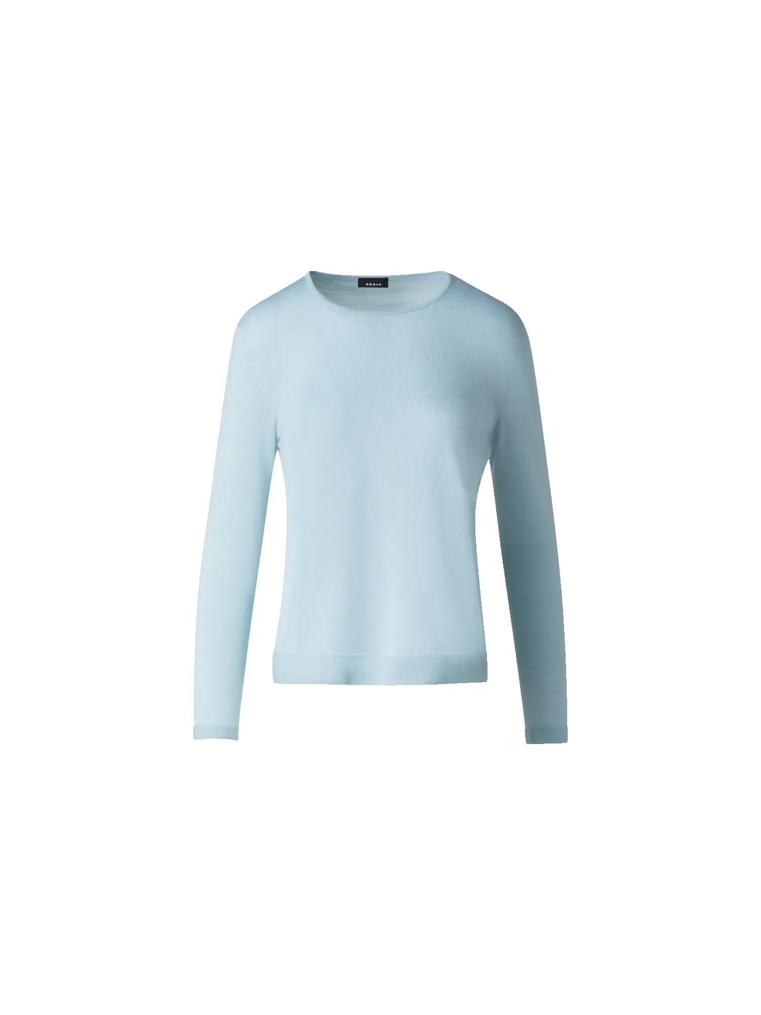 Seamless Crew Neck Sweater in Cashmere Silk sold by Akris