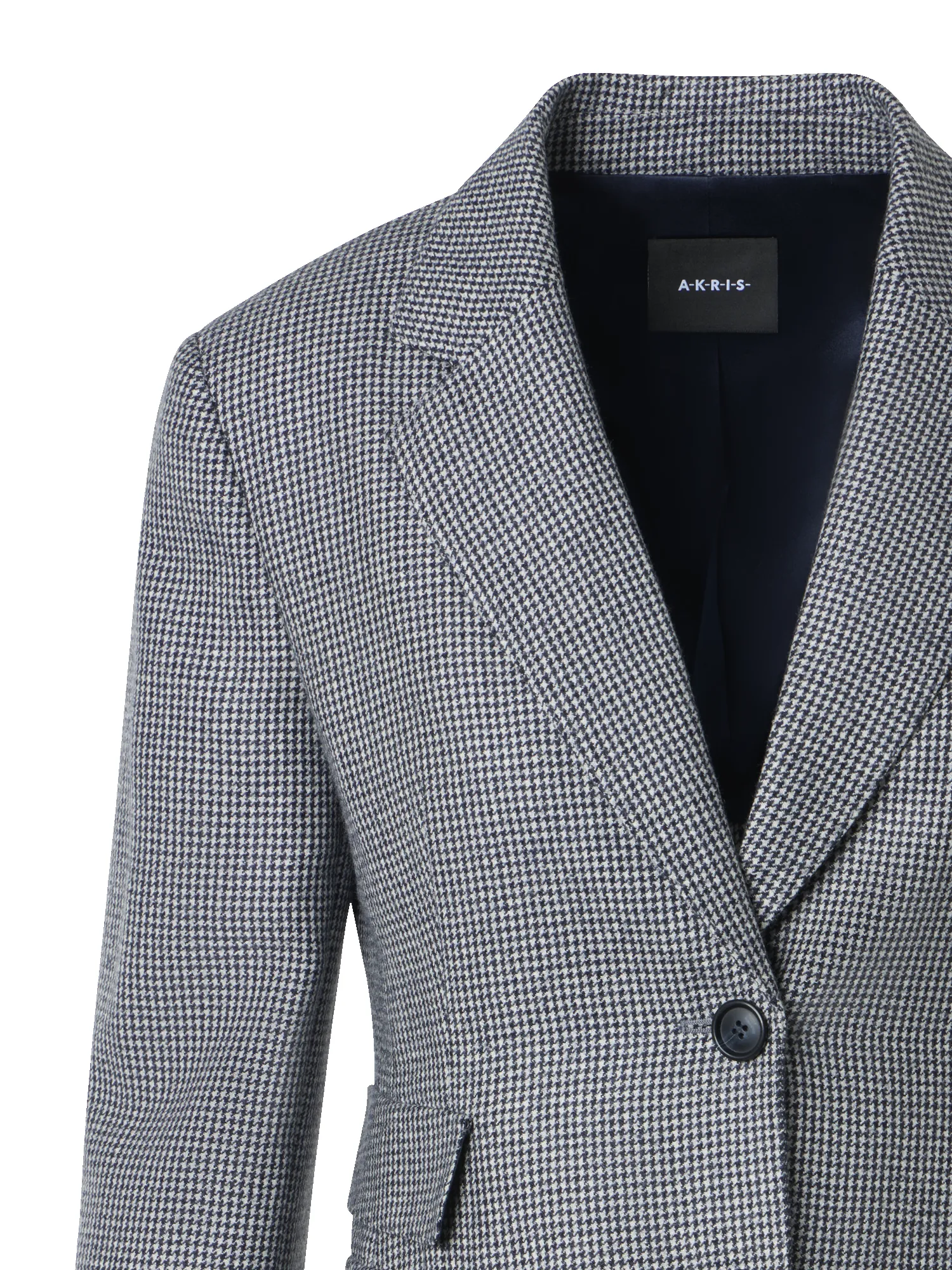 Cashmere Pepita Tailored Blazer sold by Akris product image thumbnail 3