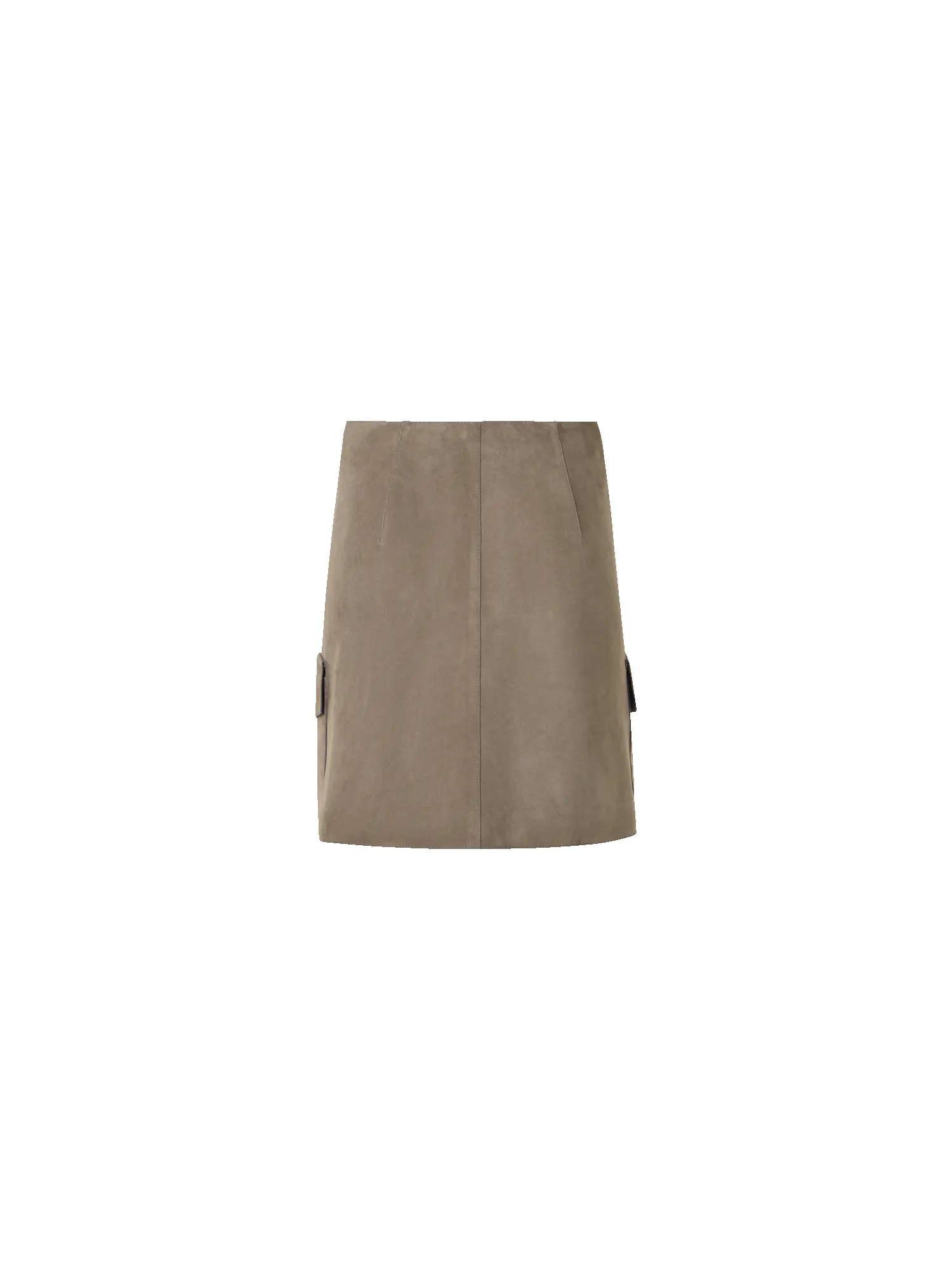 Suede Mini Skirt with Patch Pockets sold by Akris product image thumbnail 2