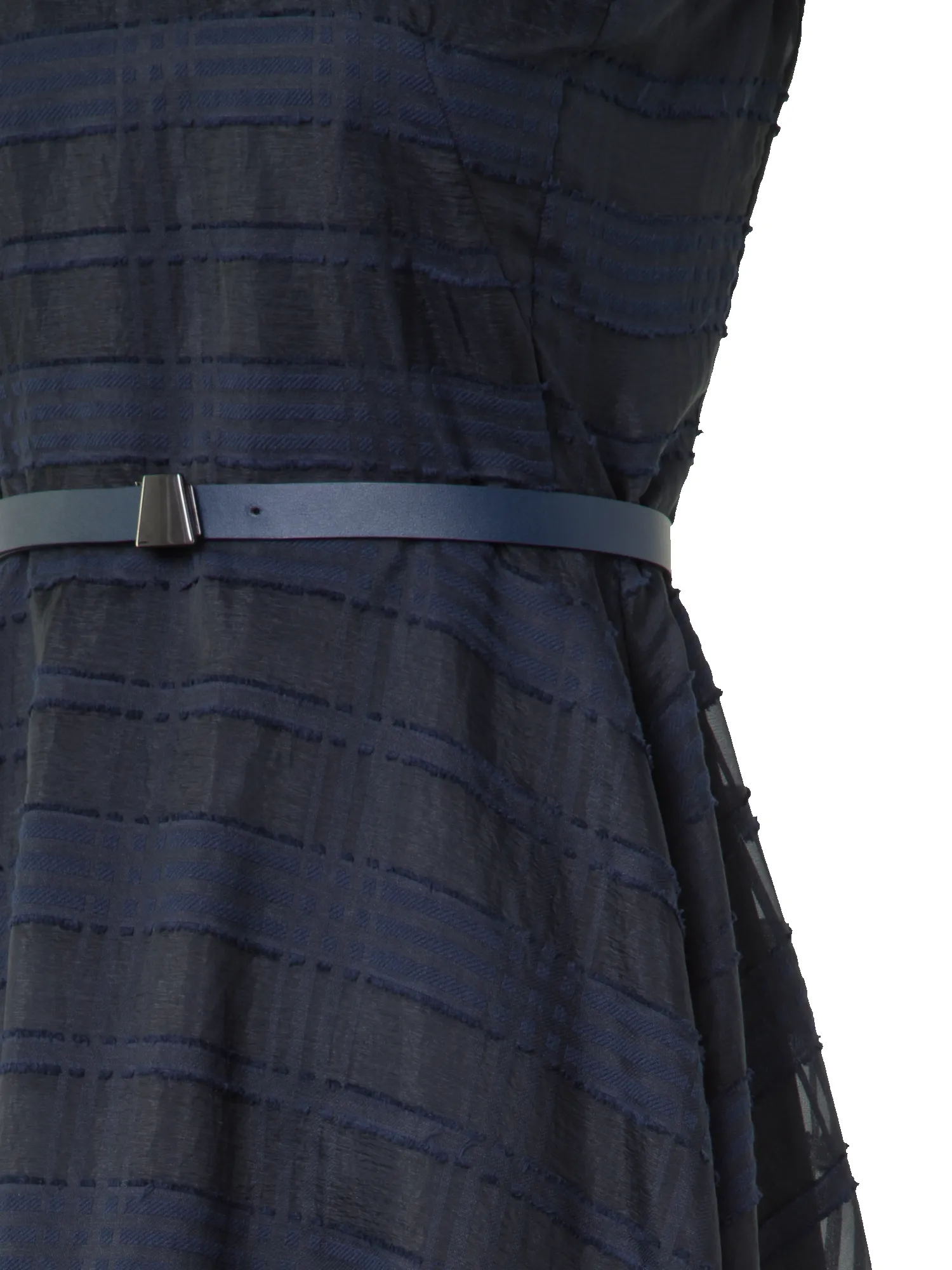 Plaid Fit and Flare Midi Dress sold by Akris product image thumbnail 3