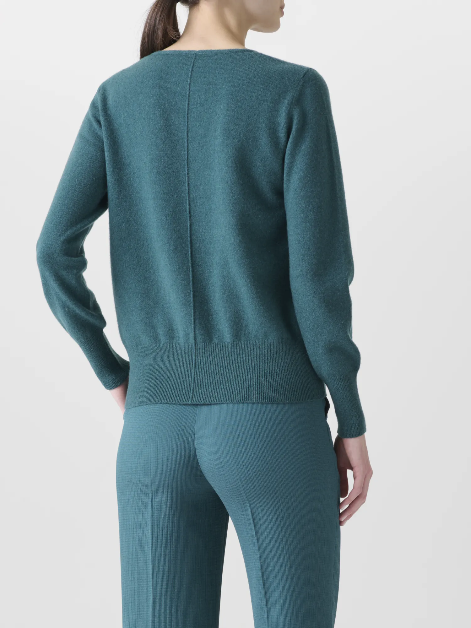 Pure Cashmere V-Neck Sweater sold by Akris product image thumbnail 5
