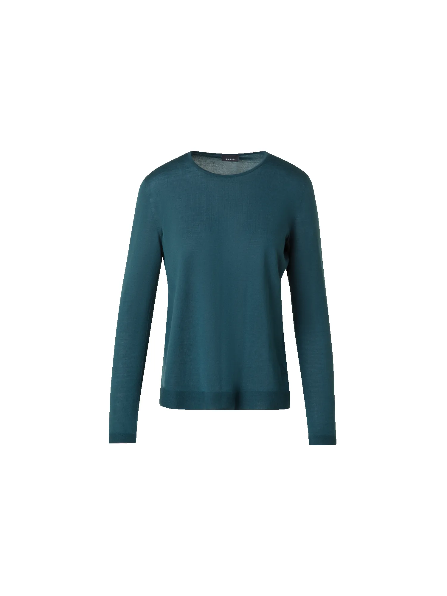 Seamless Crew Neck Sweater in Cashmere Silk sold by Akris