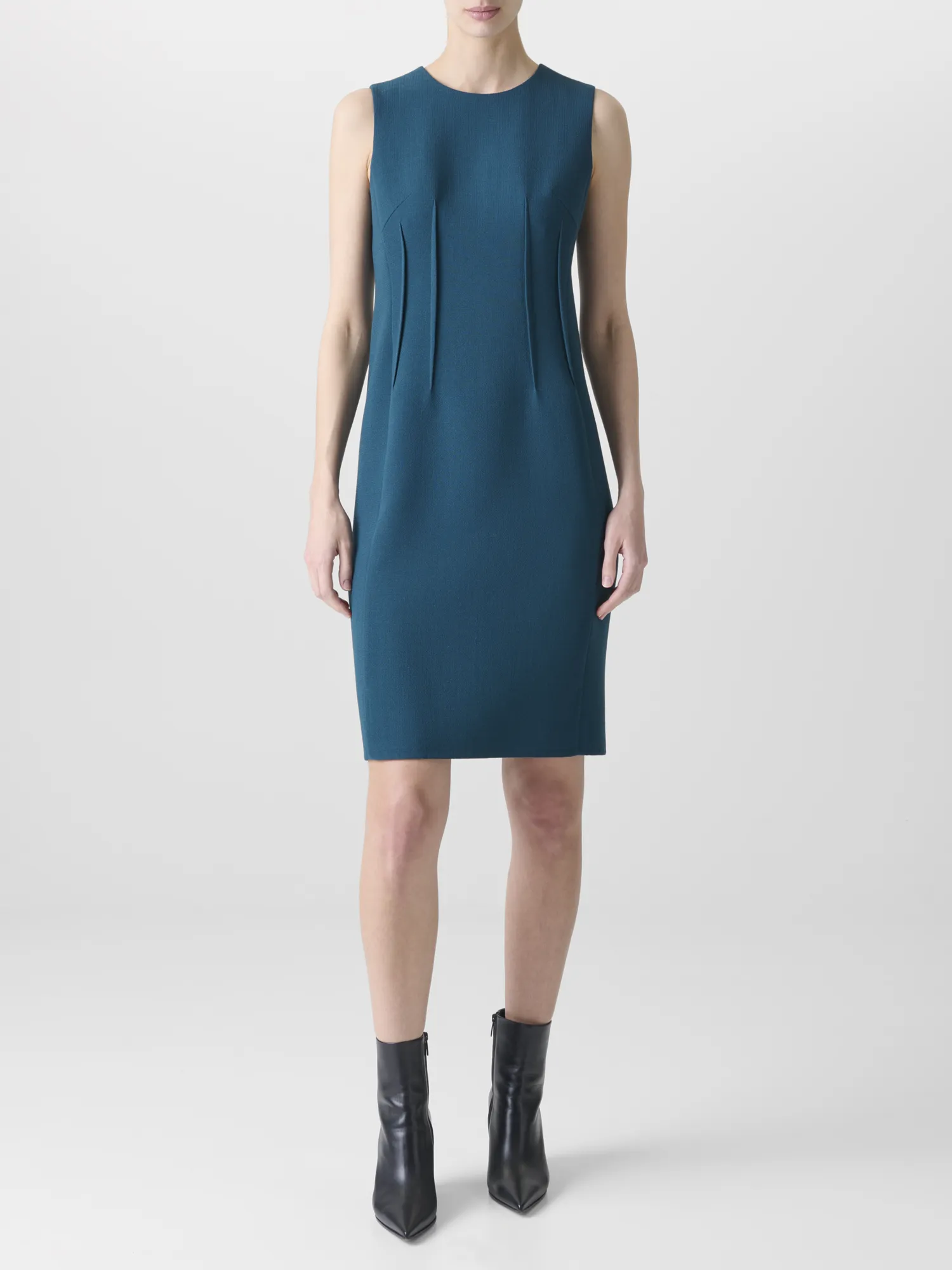 Fitted Sheath Dress in Wool Double-Face sold by Akris product image thumbnail 2