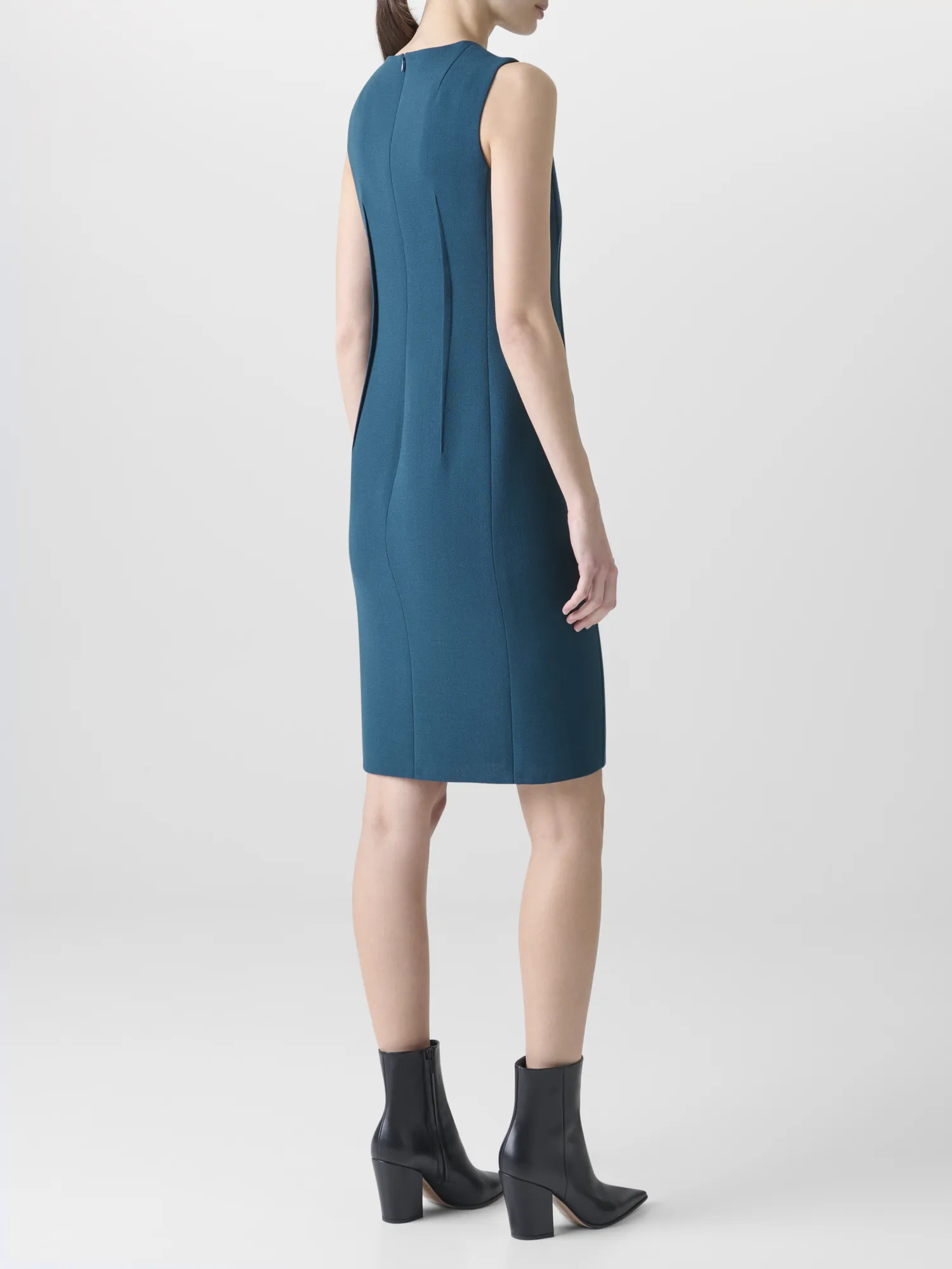 Fitted Sheath Dress in Wool Double-Face sold by Akris product image thumbnail 5