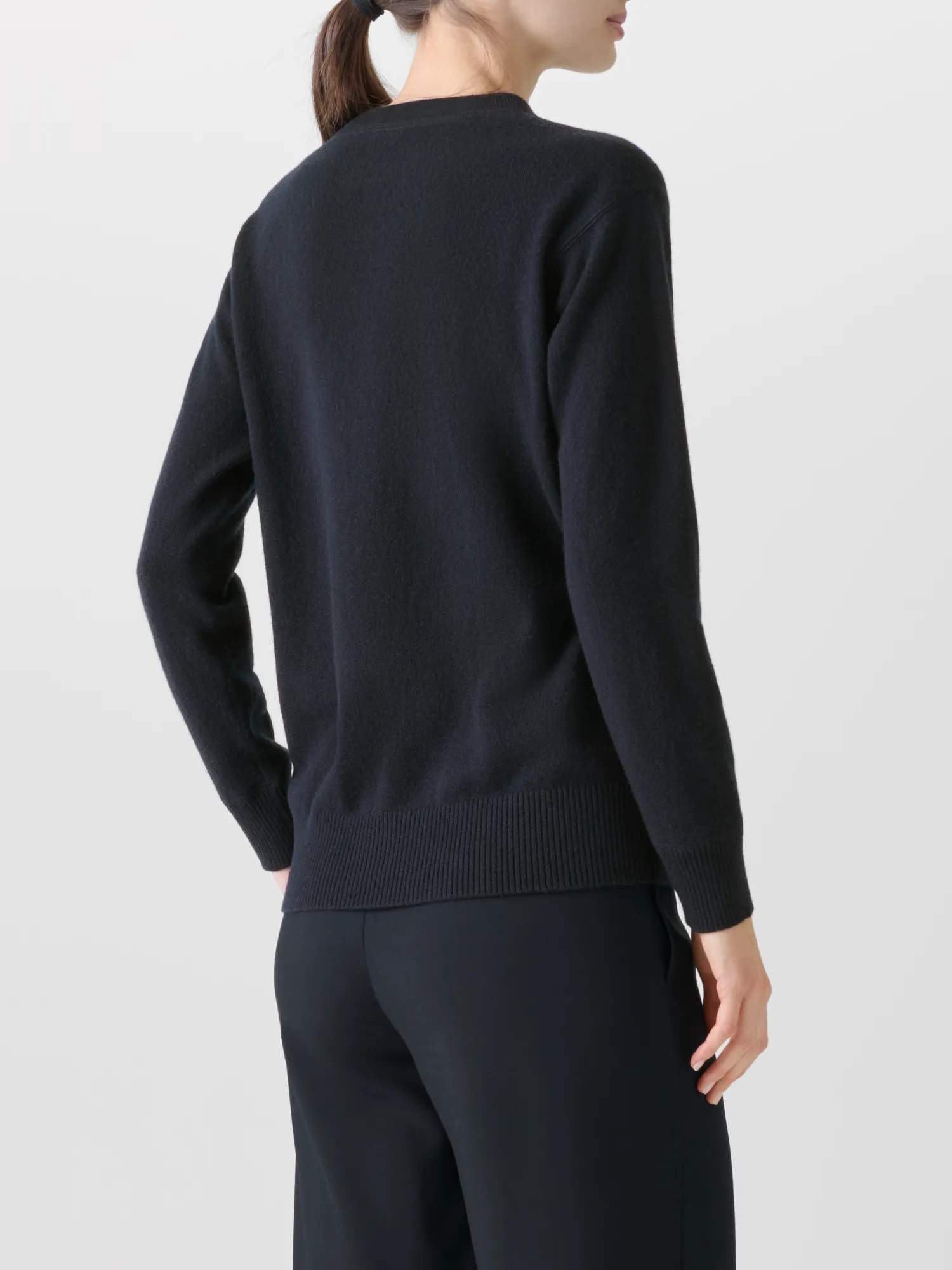 Relaxed Sweater in Pure Cashmere sold by Akris product image thumbnail 5