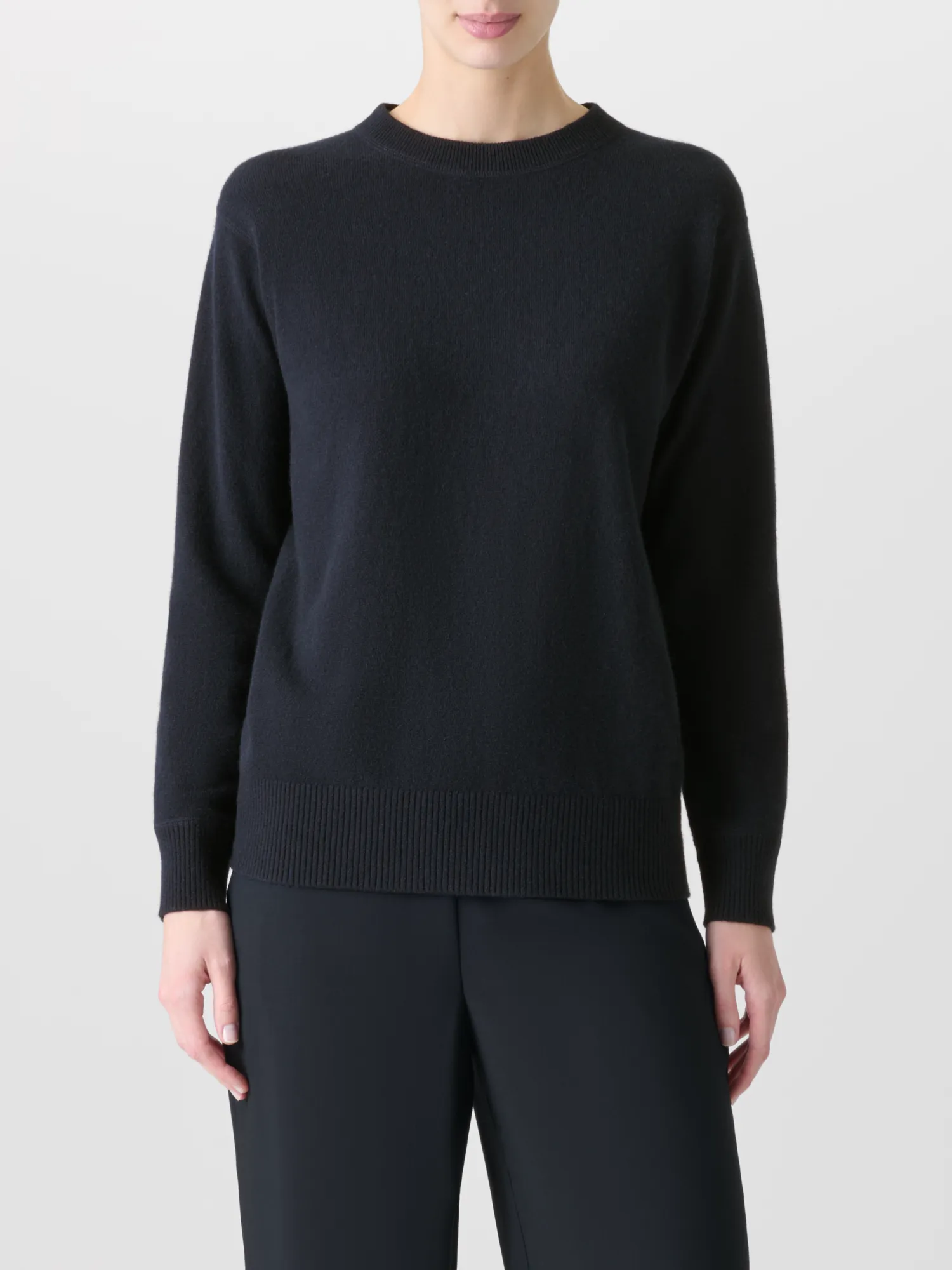 Relaxed Sweater in Pure Cashmere sold by Akris product image thumbnail 2