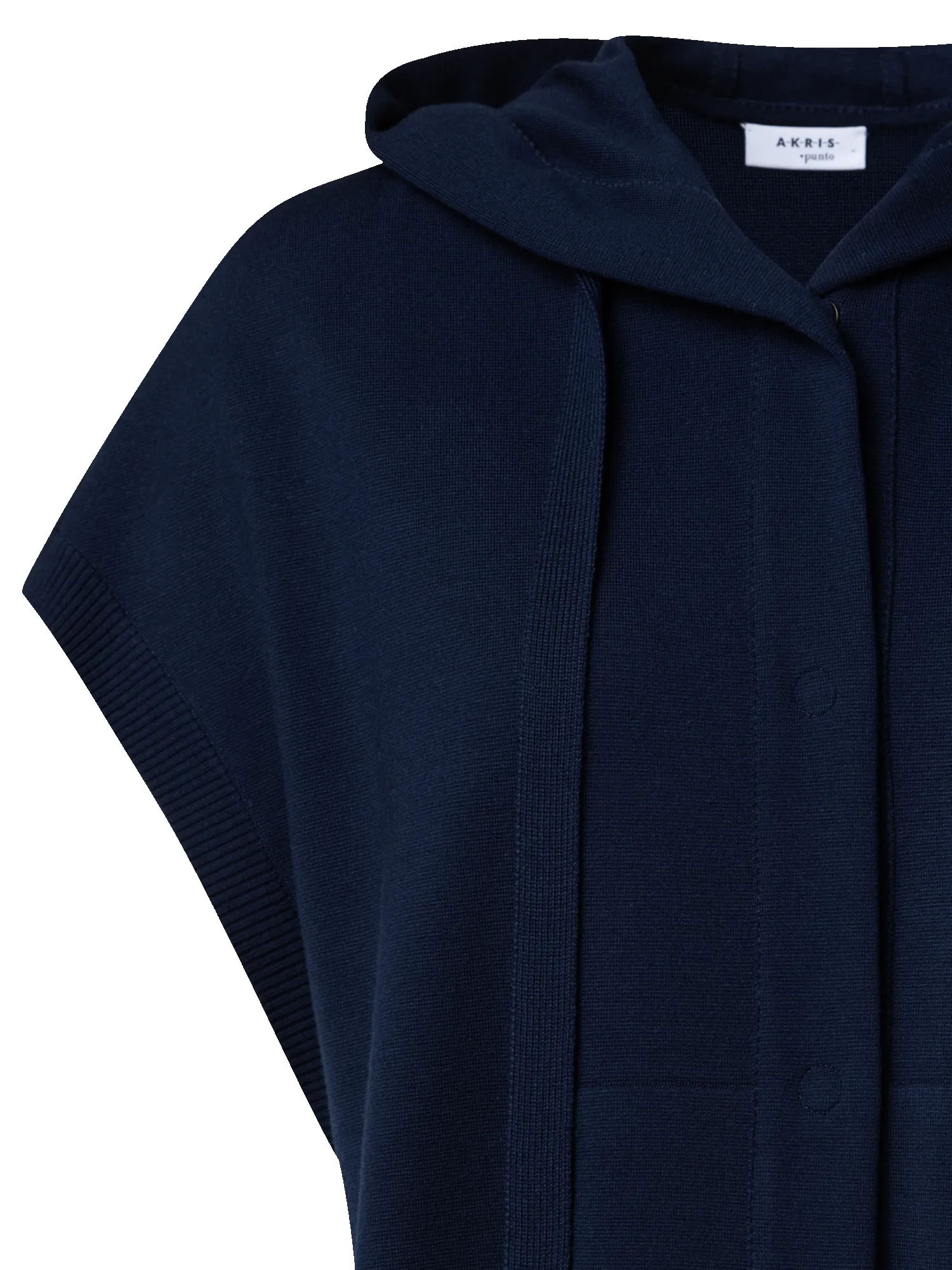 Merino Wool Cardigan with Hood sold by Akris product image thumbnail 2