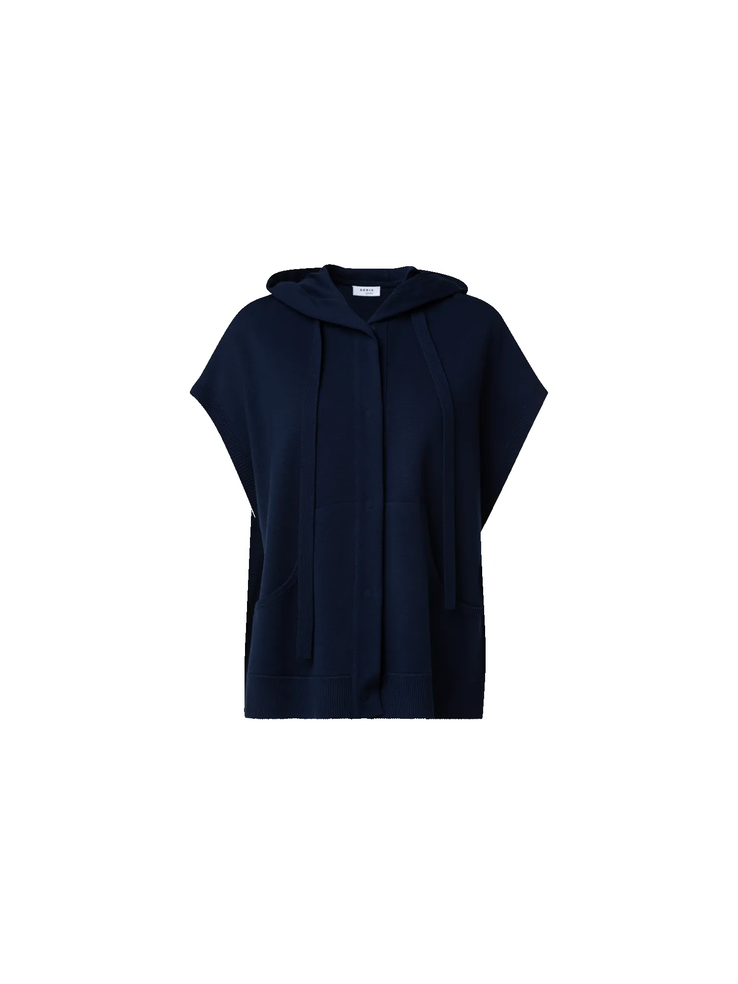 Merino Wool Cardigan with Hood sold by Akris