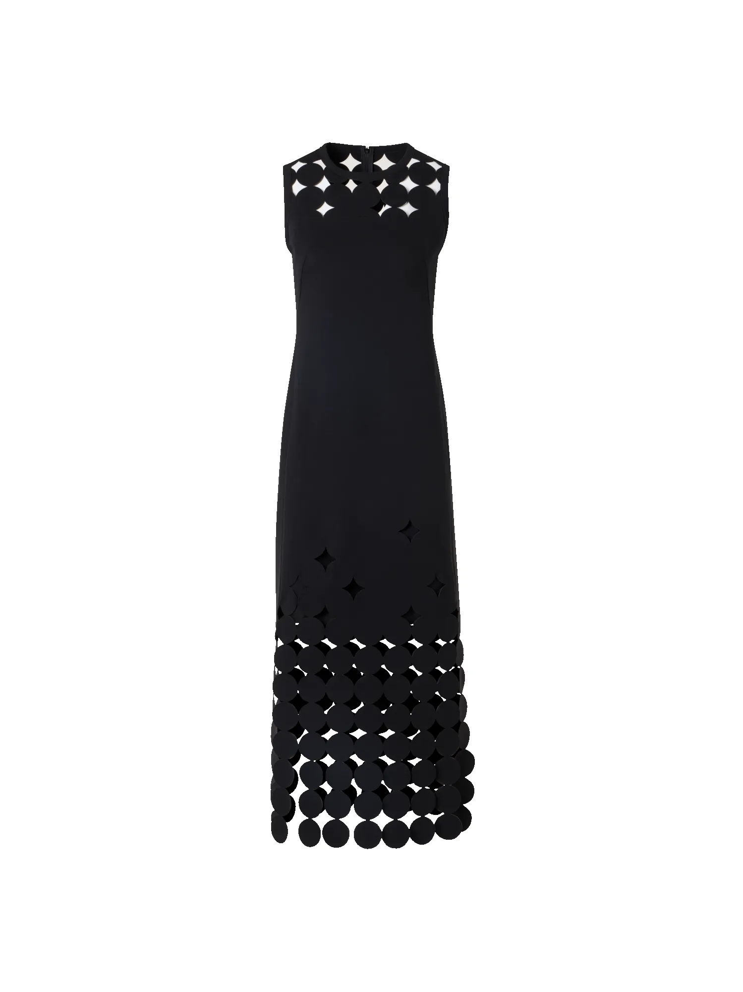 Dropping Dot Cut-Out Jersey Dress sold by Akris