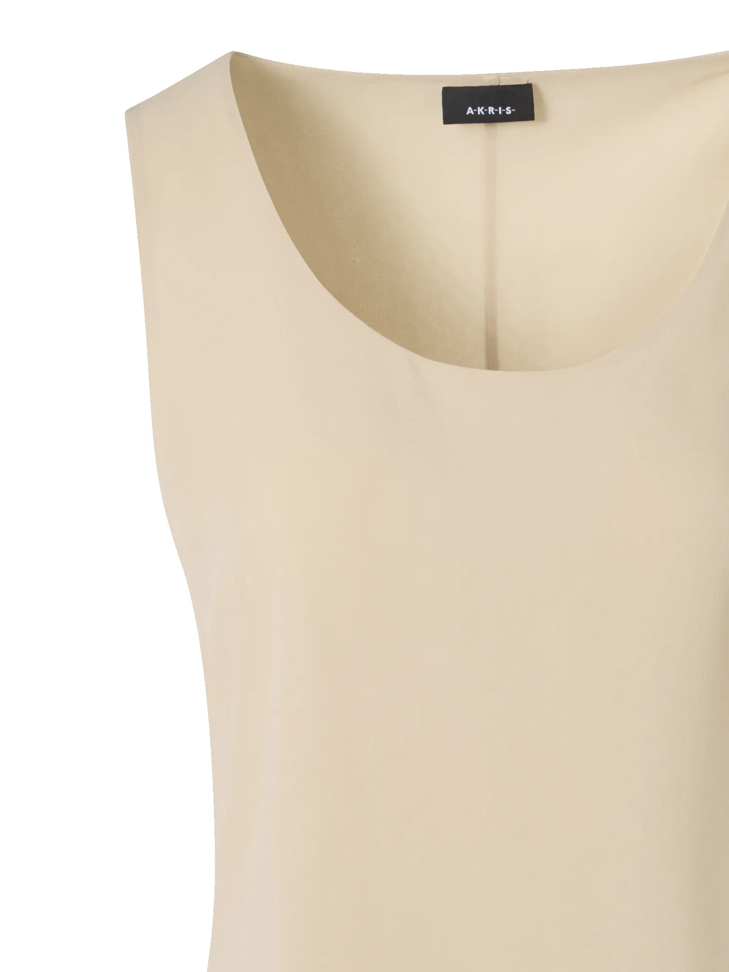 Sleeveless Silk Georgette Tank Top sold by Akris product image thumbnail 3