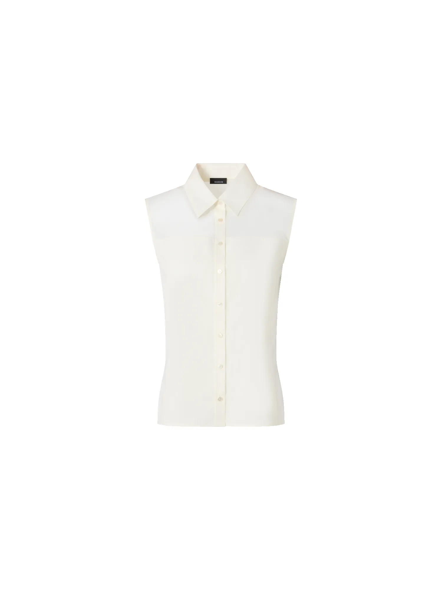 Sleeveless Cotton Voile Blouse sold by Akris product image thumbnail 2