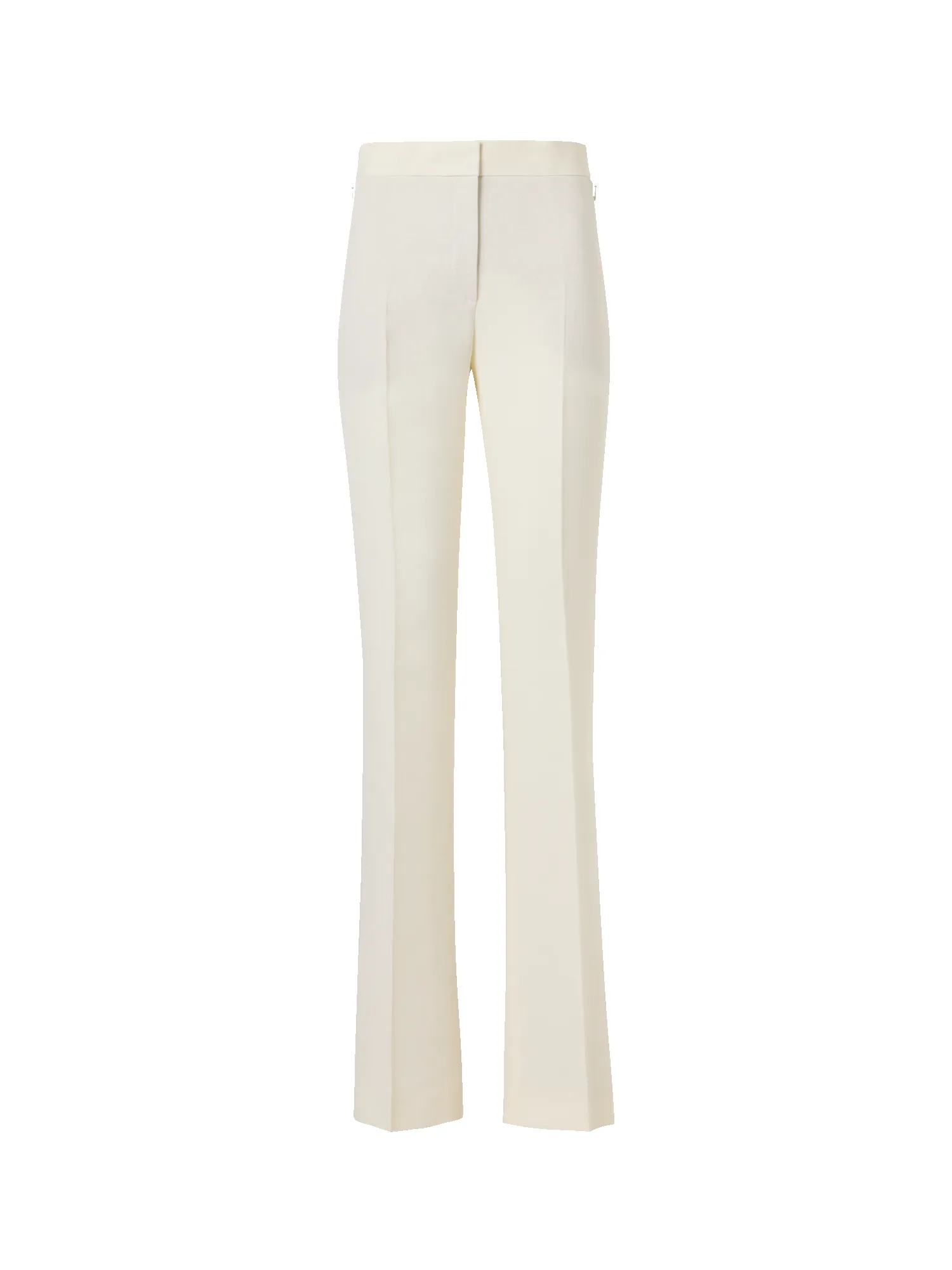 Carl Straight-Leg Pants in Linen-Wool Crêpe Double-Face sold by Akris