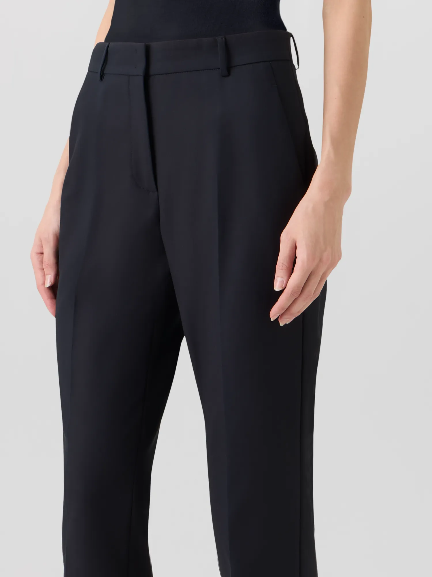 Flavin Pants in Cotton Gabardine sold by Akris product image thumbnail 5
