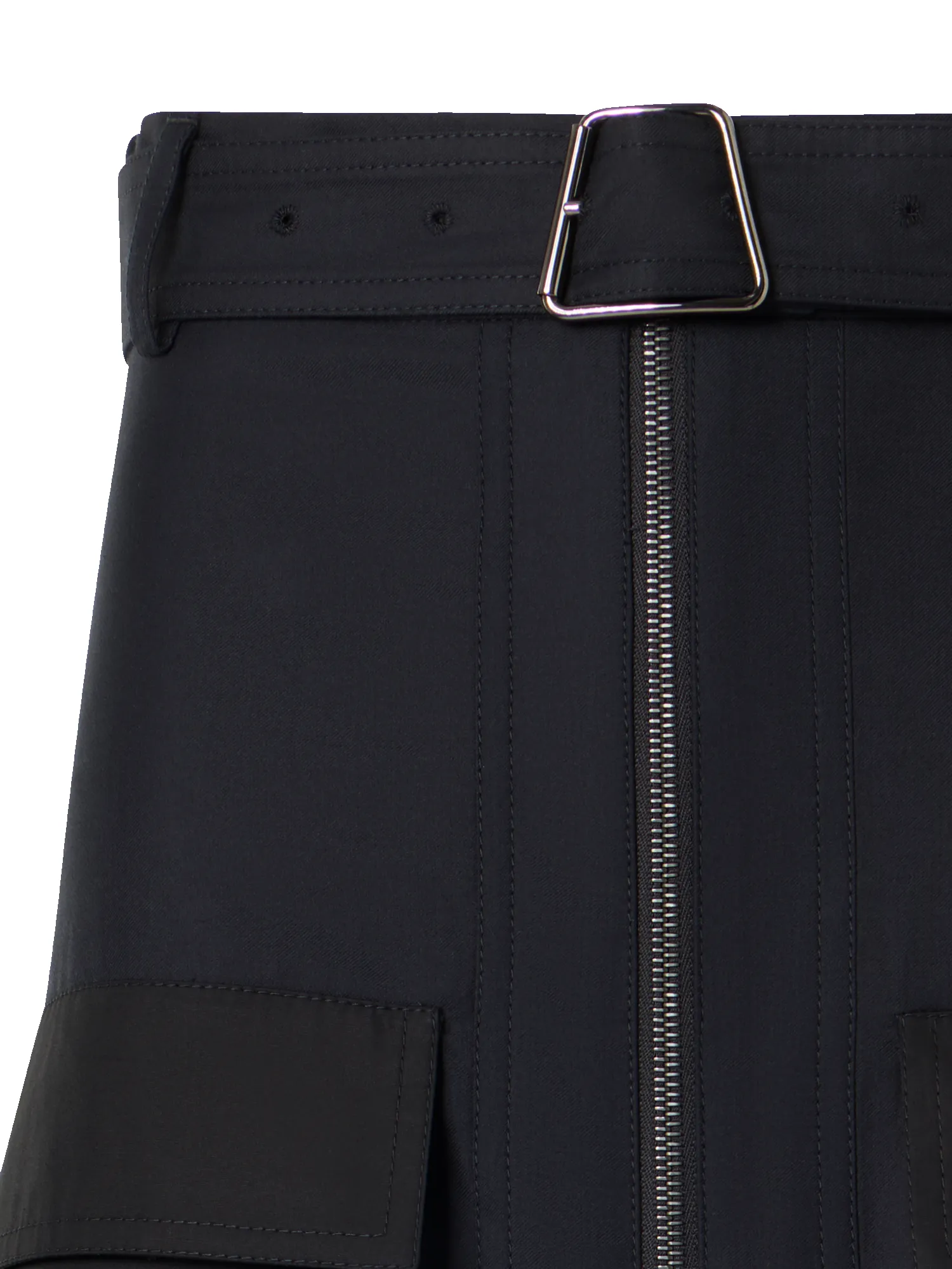 Cotton Double-Face Midi Skirt sold by Akris product image thumbnail 3