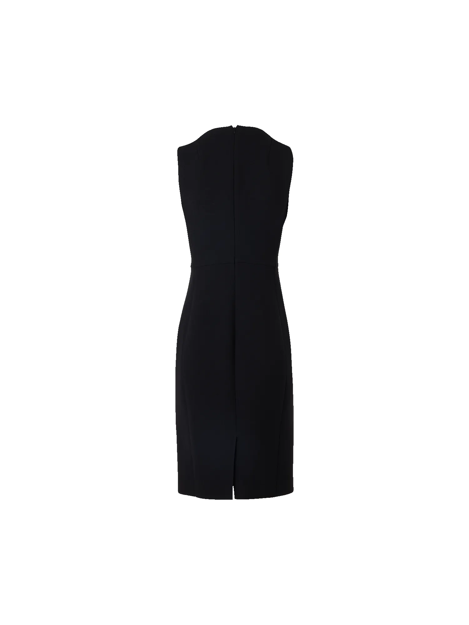 Sleeveless Wool-Crêpe Double-Face Sheath Dress sold by Akris product image thumbnail 5