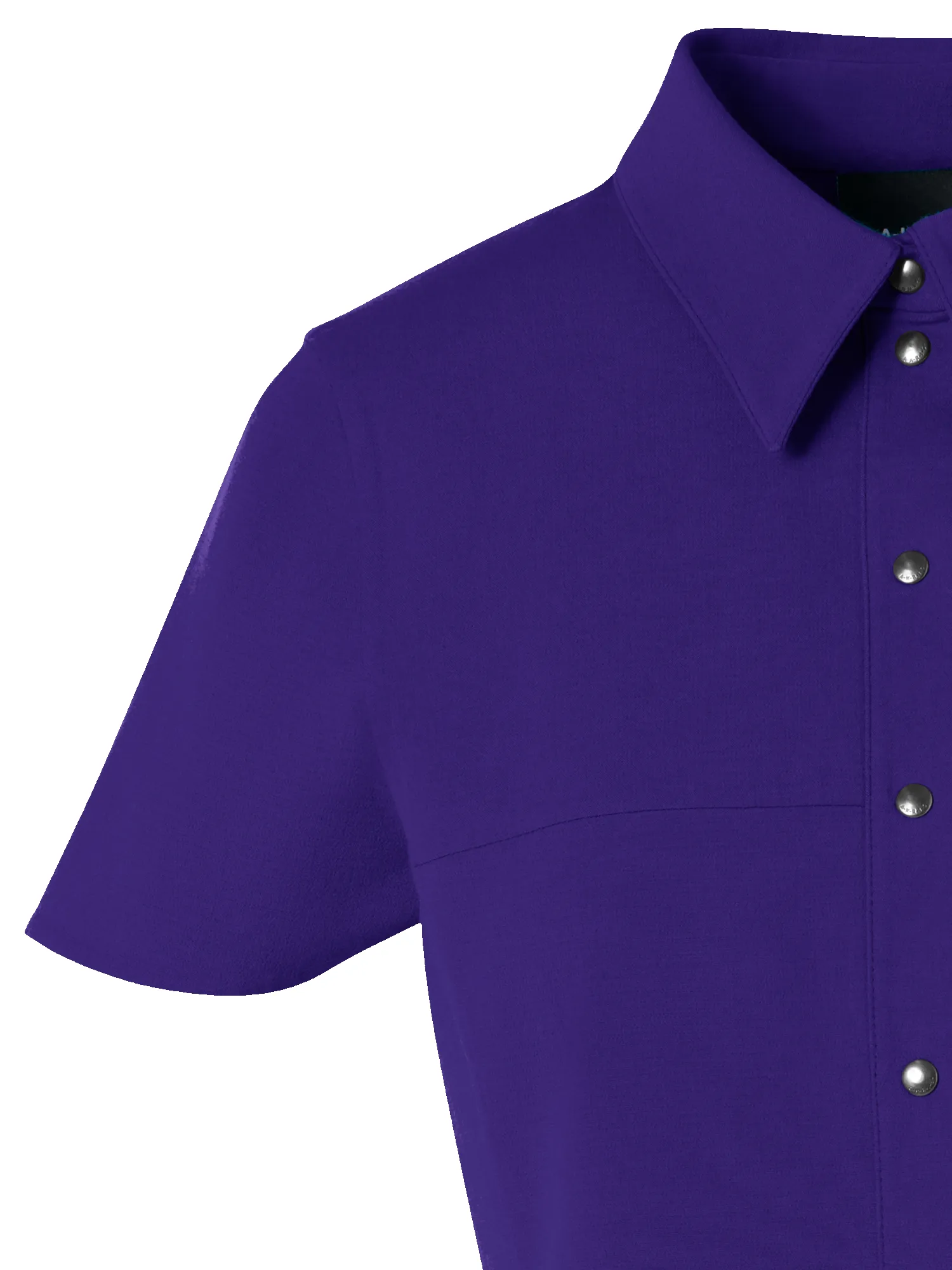 Short-Sleeve Cotton-Silk Stretch Double-Face Polo Dress sold by Akris product image thumbnail 2