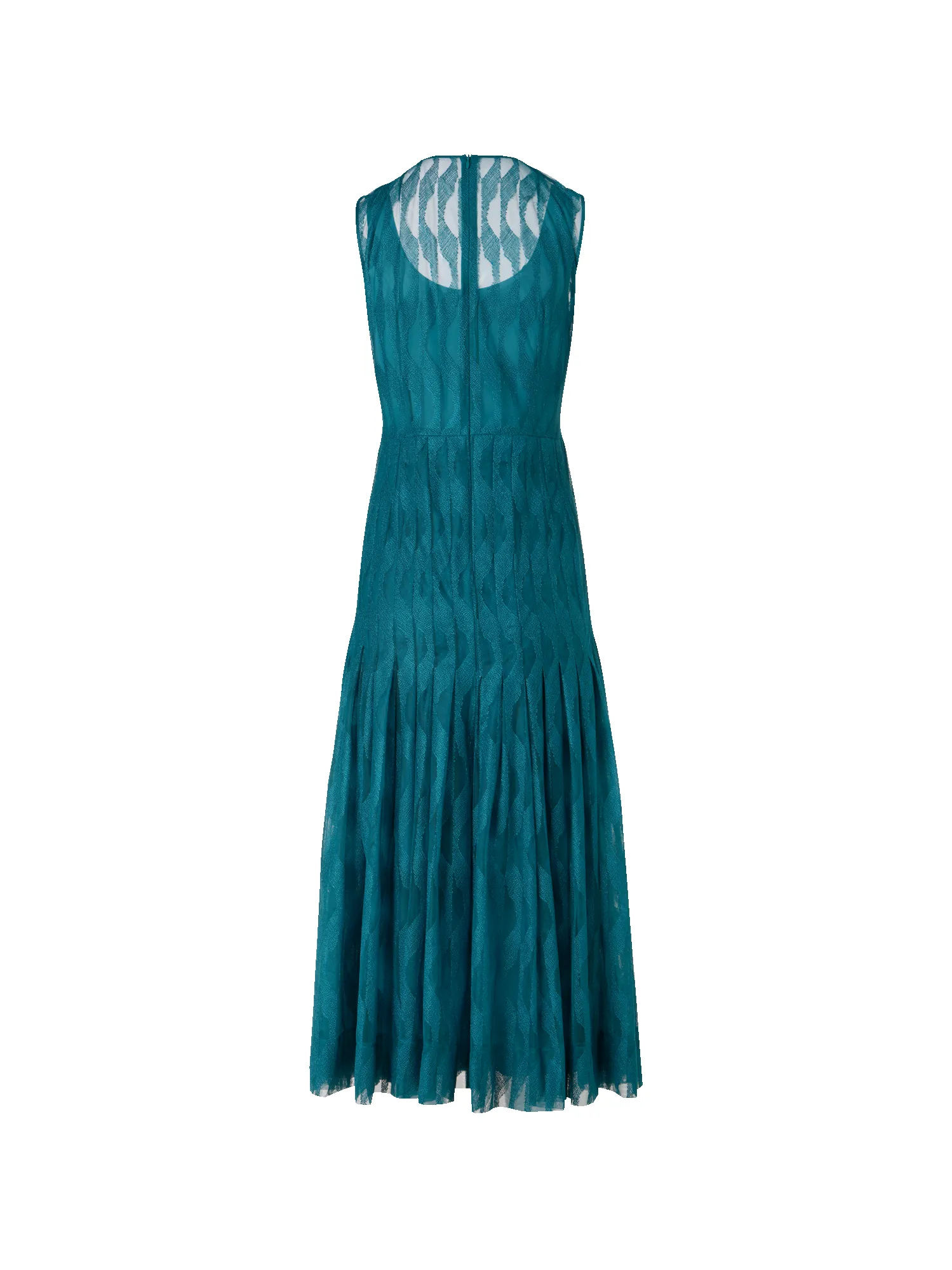 Sleeveless High Plains Midi Dress sold by Akris product image thumbnail 4