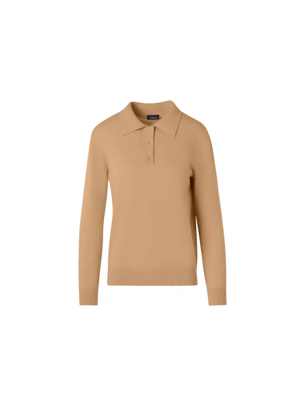 Long-Sleeve Cashmere Knit Sweater made by Akris