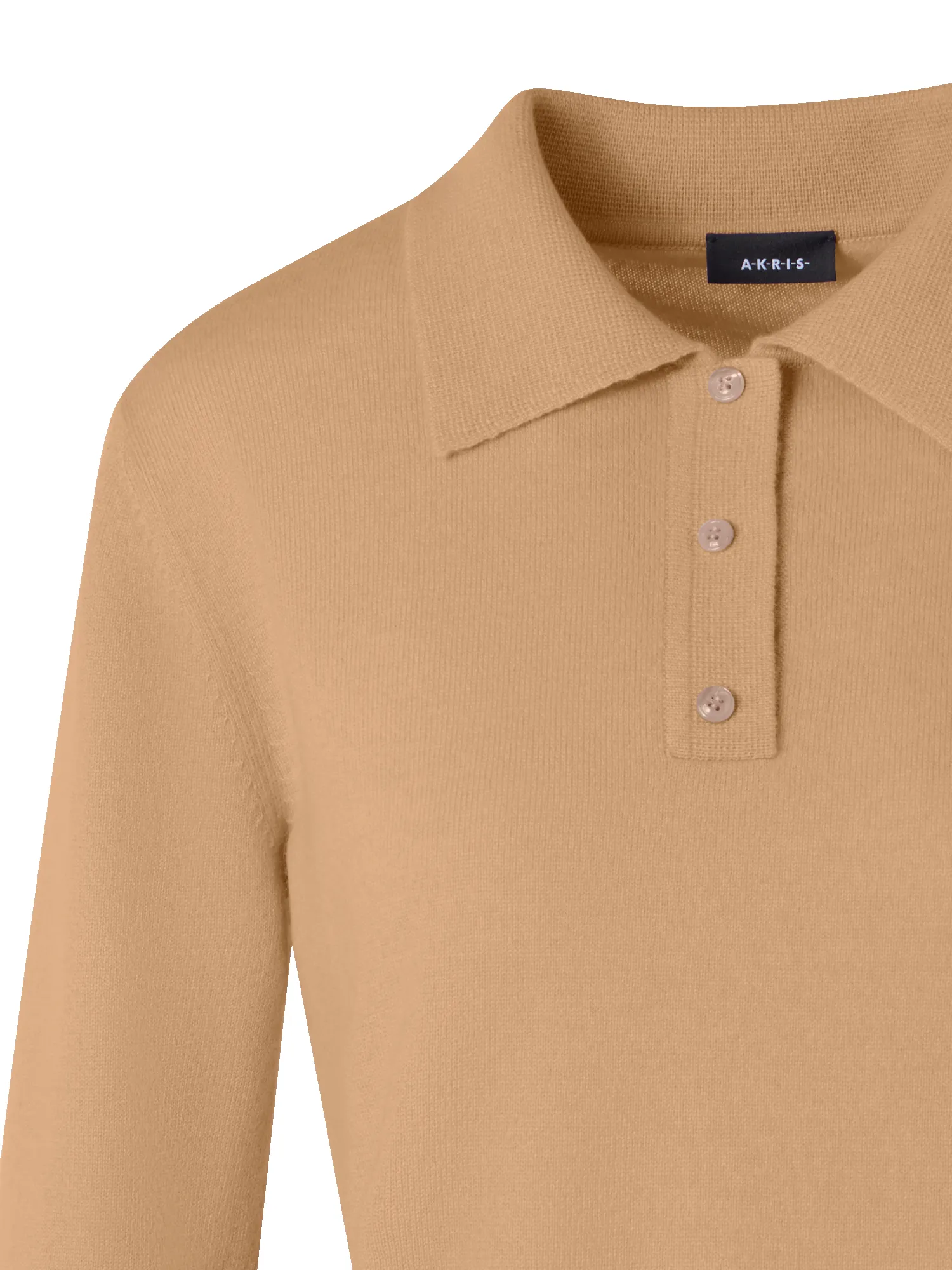 Long-Sleeve Cashmere Knit Sweater sold by Akris product image thumbnail 2