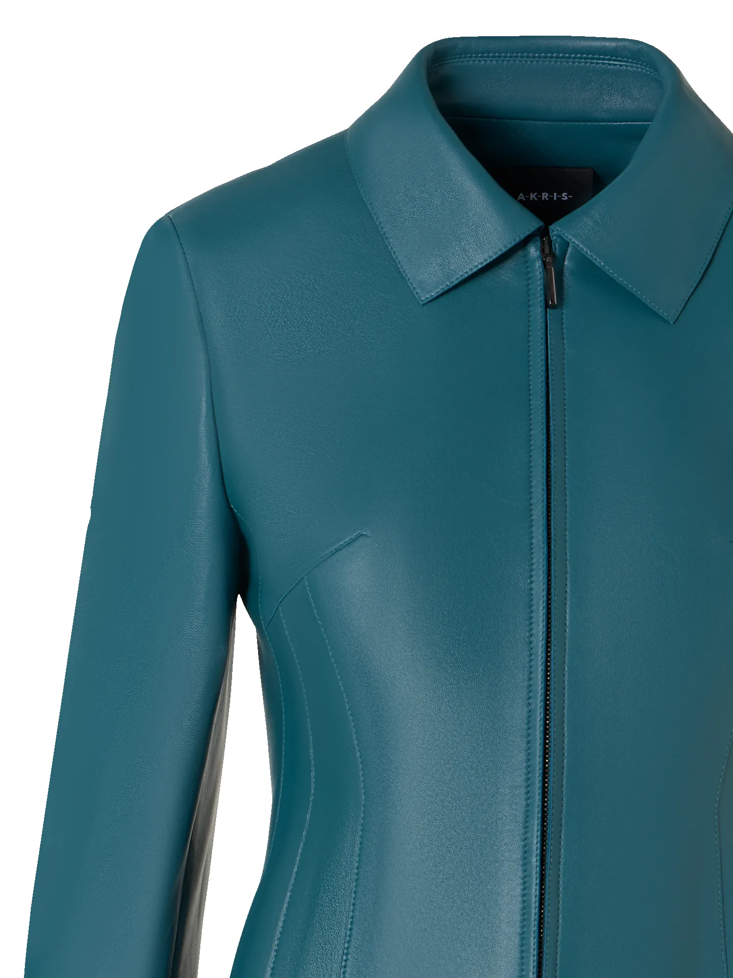 Hecate Jacket in Lamb-Nappa Leather sold by Akris product image thumbnail 3