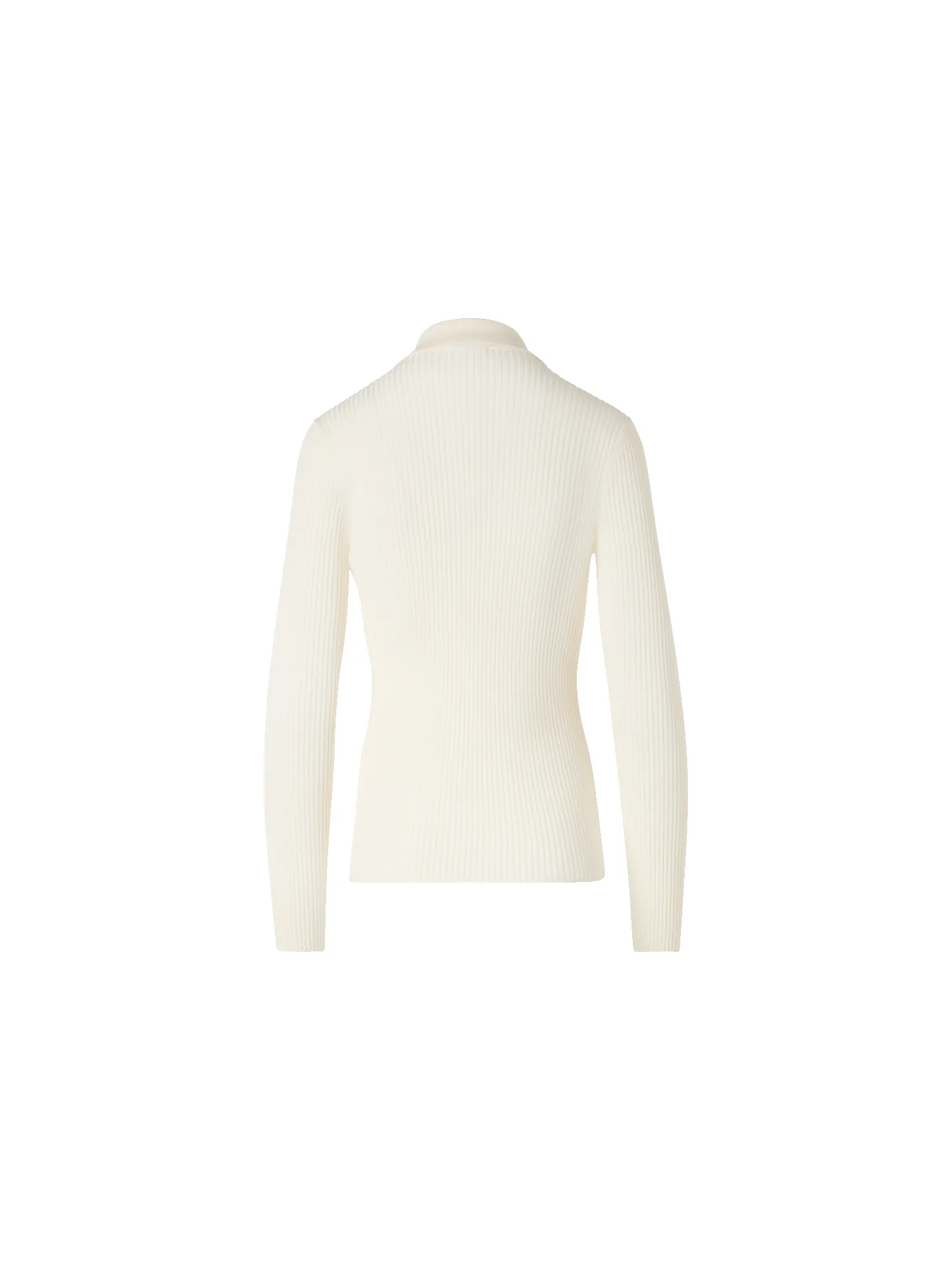 Long-Sleeve Merino Wool Knit Sweater sold by Akris product image thumbnail 5