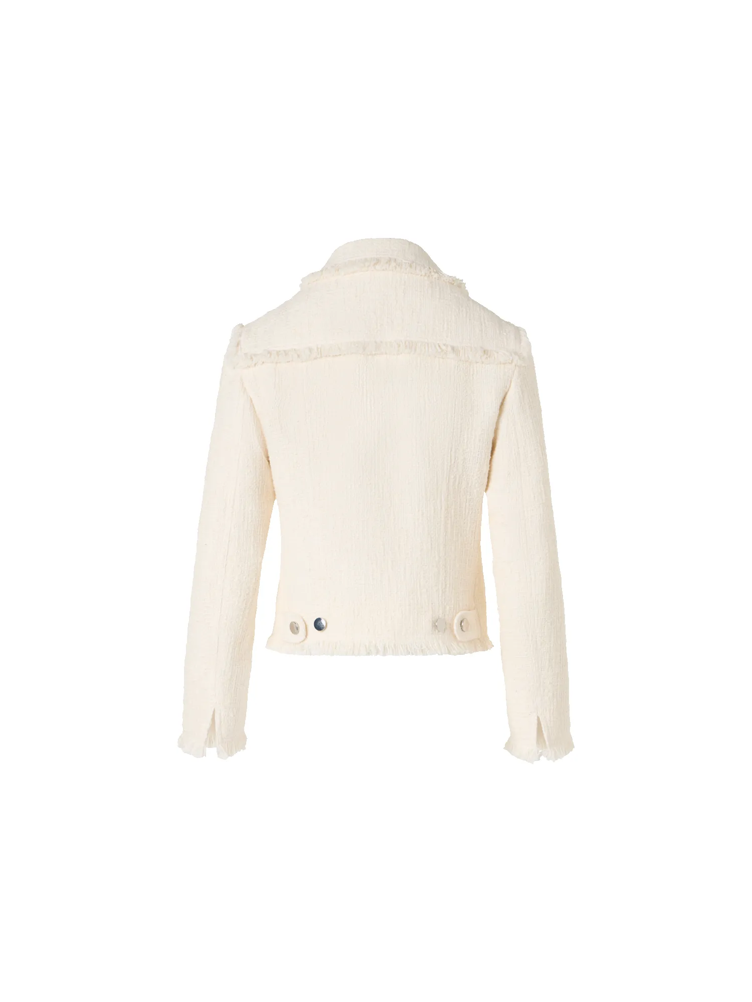 Long-Sleeve Cotton-Blend Tweed Short Jacket sold by Akris product image thumbnail 5