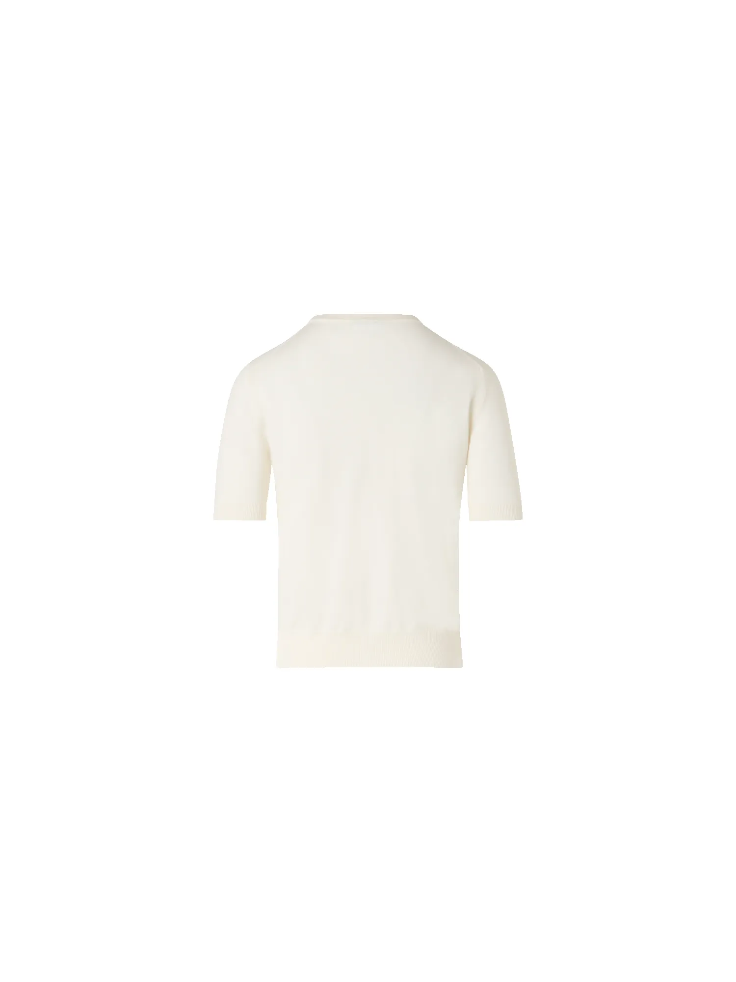 Short-Sleeve Merino Wool Knit Sweater sold by Akris product image thumbnail 5