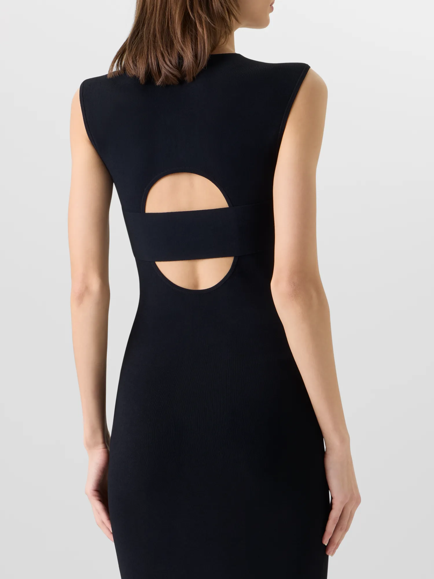 Sleeveless Viscose Knit Dress sold by Akris product image thumbnail 4