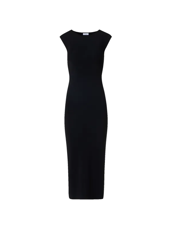 Sleeveless Viscose Knit Dress made by Akris Punto