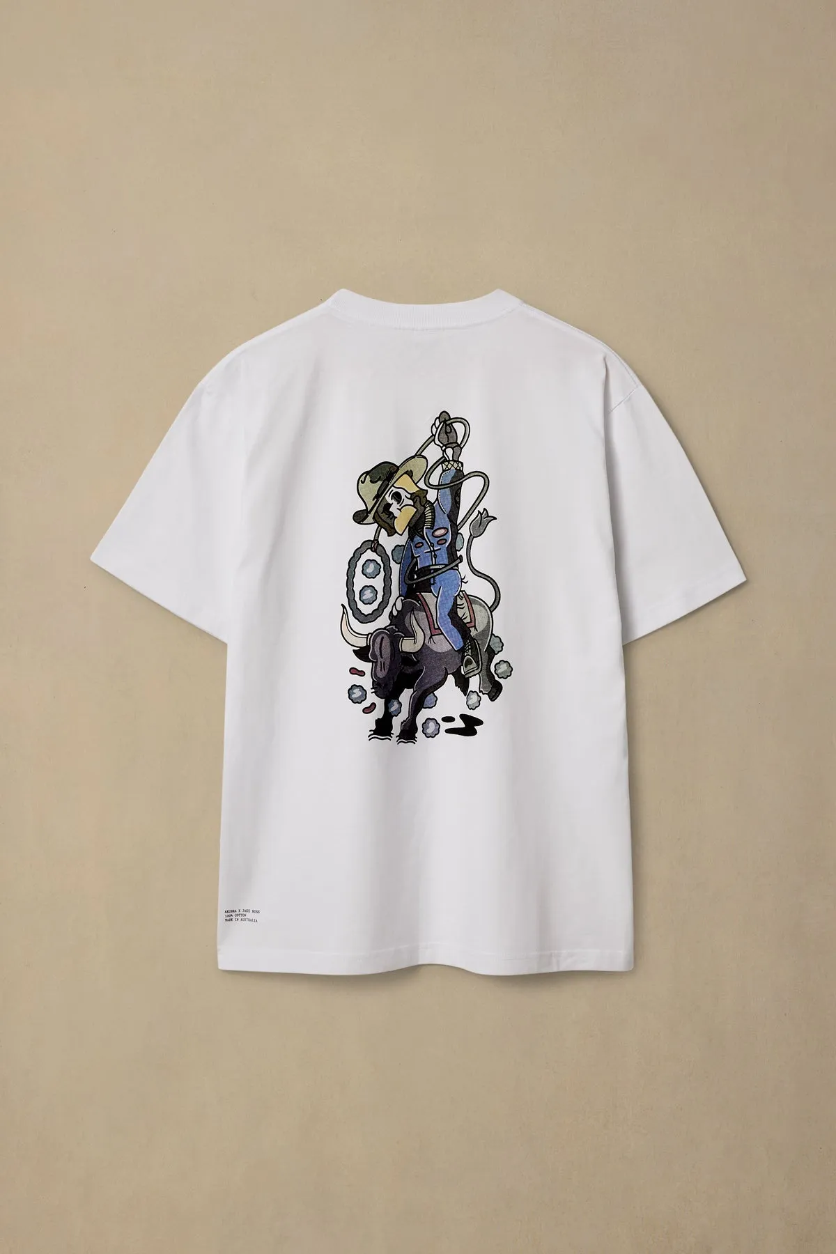 Akubra x Jake Ross – Limited Edition - Tee 002 - Rough Rider sold by Akubra product image thumbnail 3