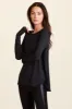 Fractal Raglan Long Sleeve Tee sold by Alala
